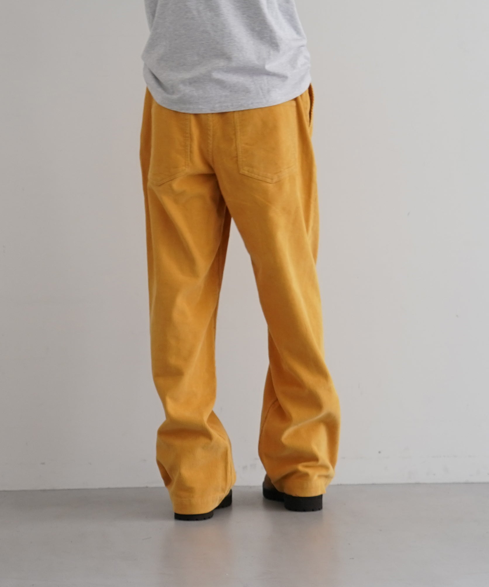 order Loose corduroy pants "YELLOW"