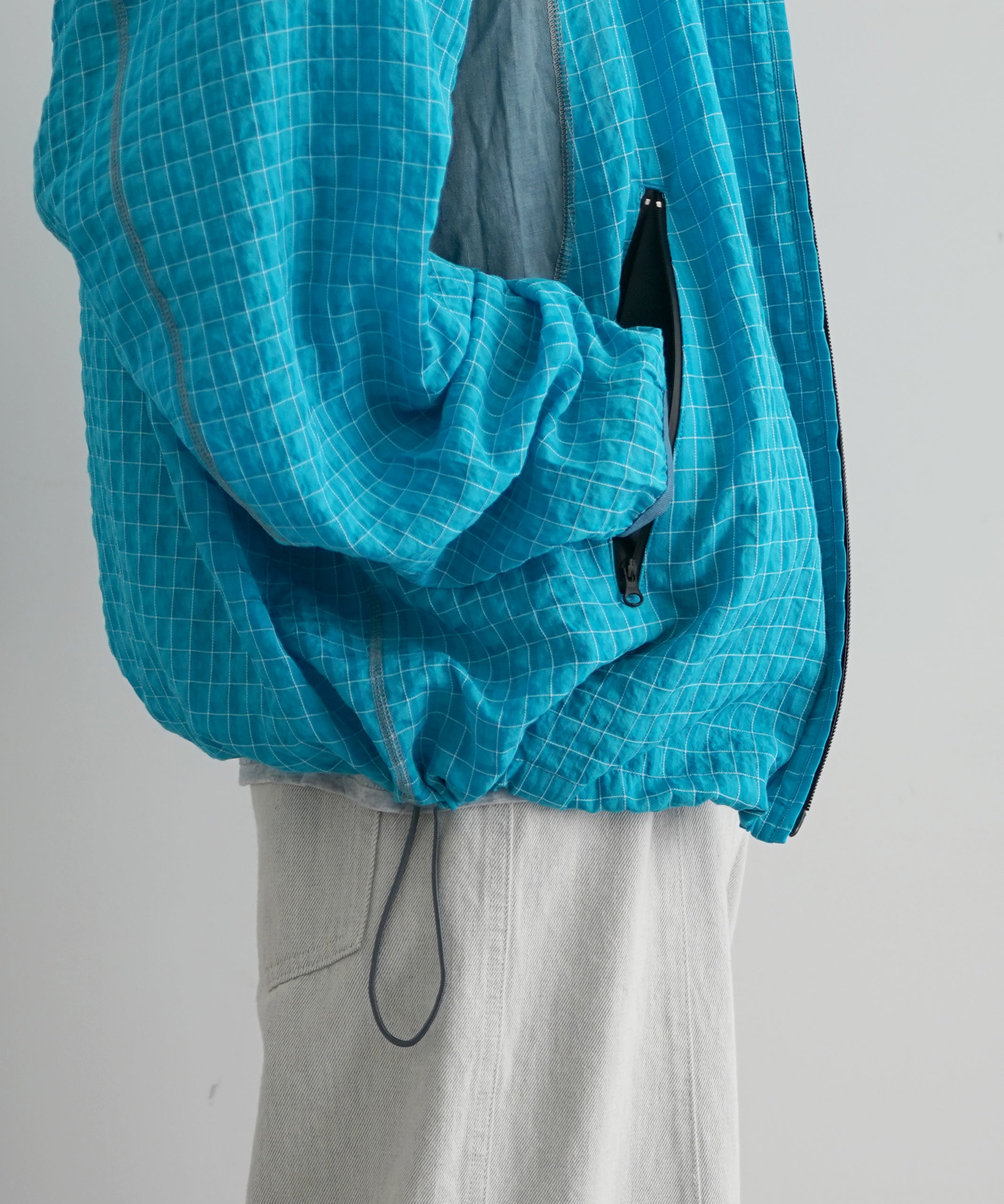 Laid.B Diver seam parka "BLUE"