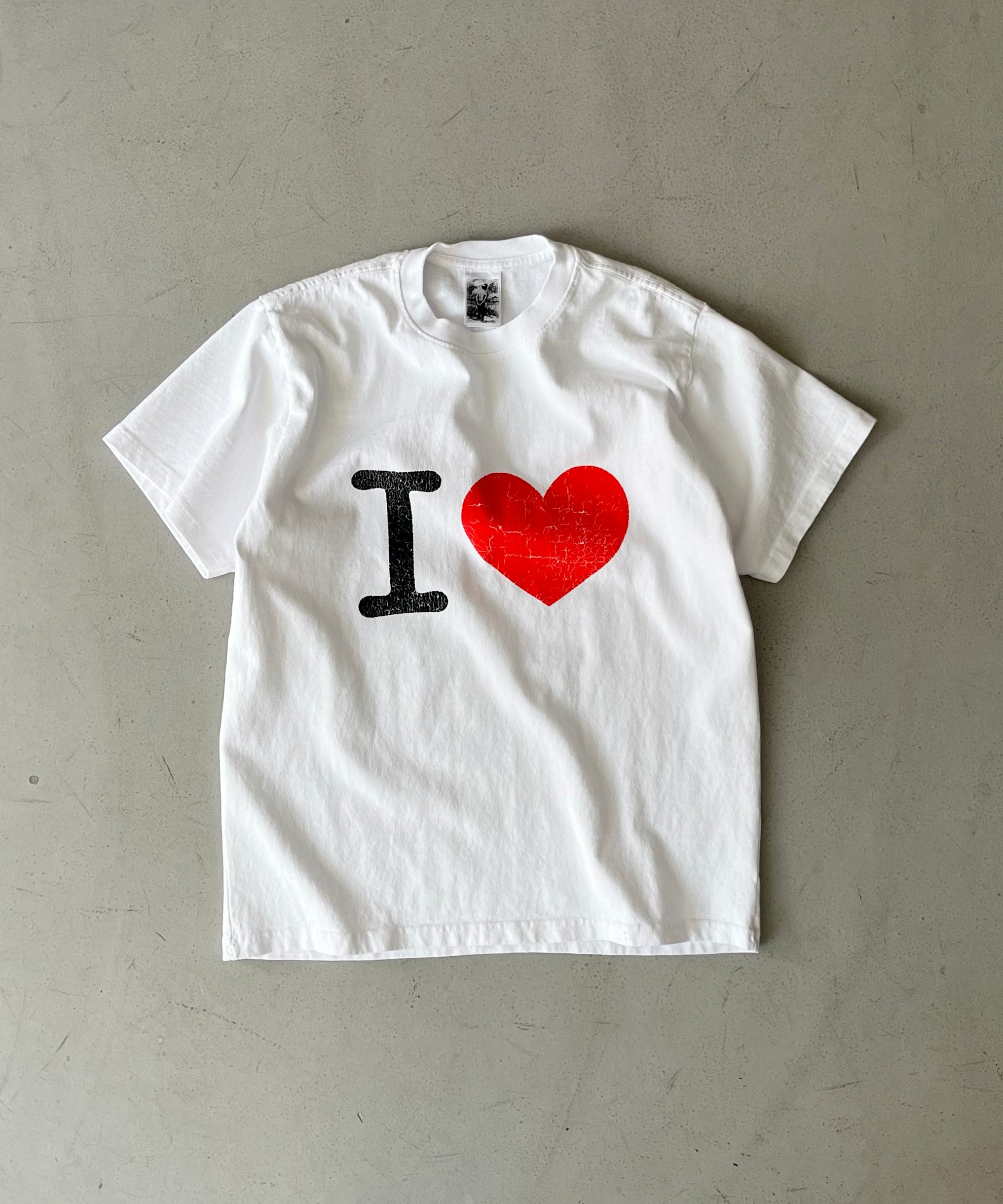 Basketcase I heart , tee "WHITE"