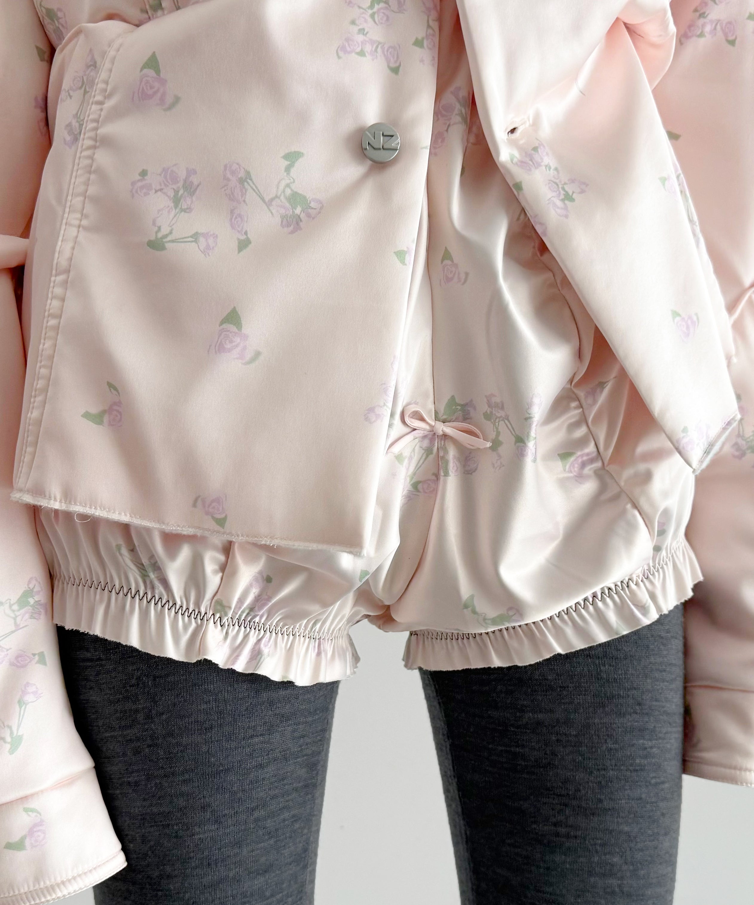 NATASHA ZINKO Botched shirtjacket "PINK"