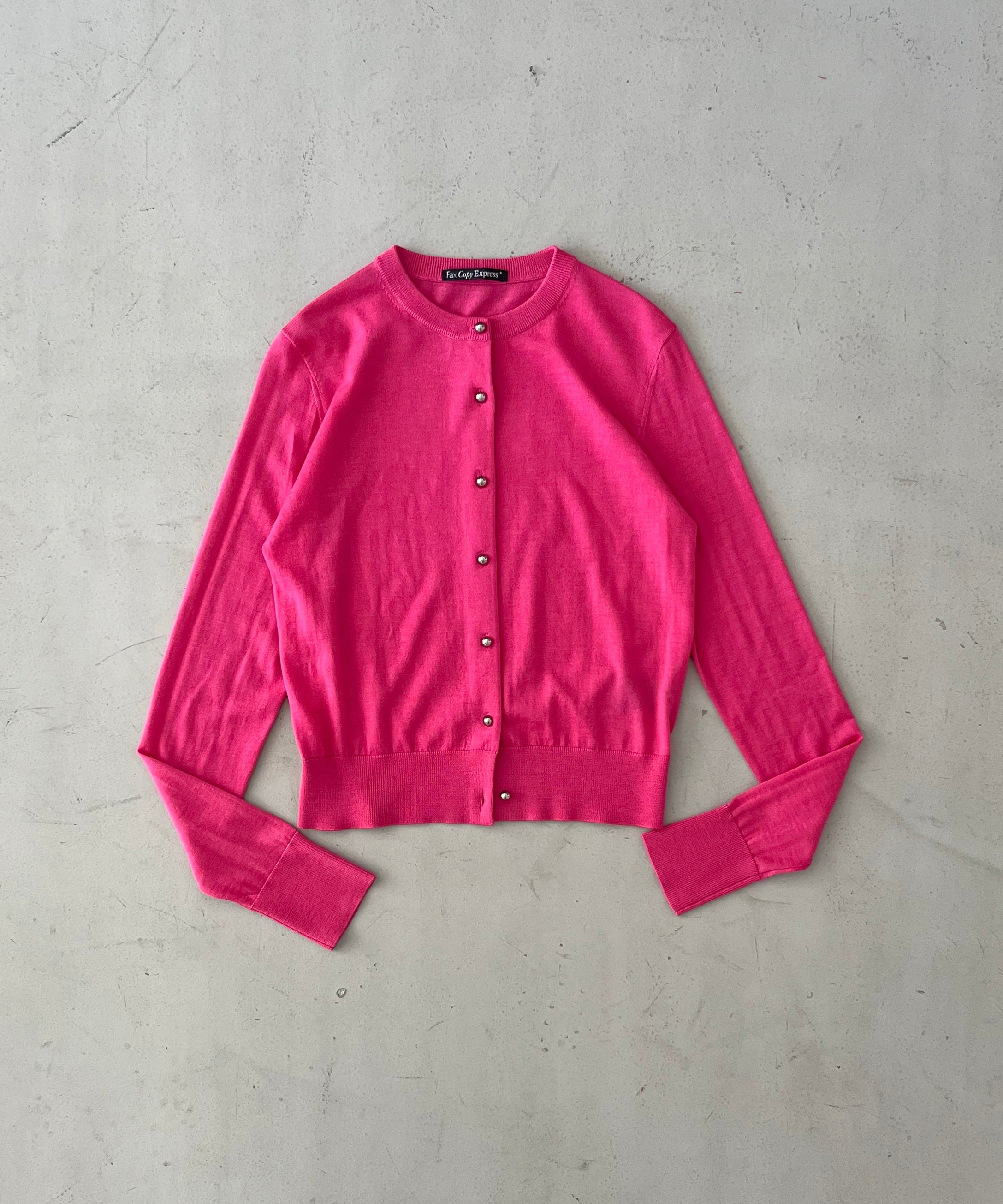 FAX COPY EXPRESS Summer garden ultra-thin fitted top "PINK"