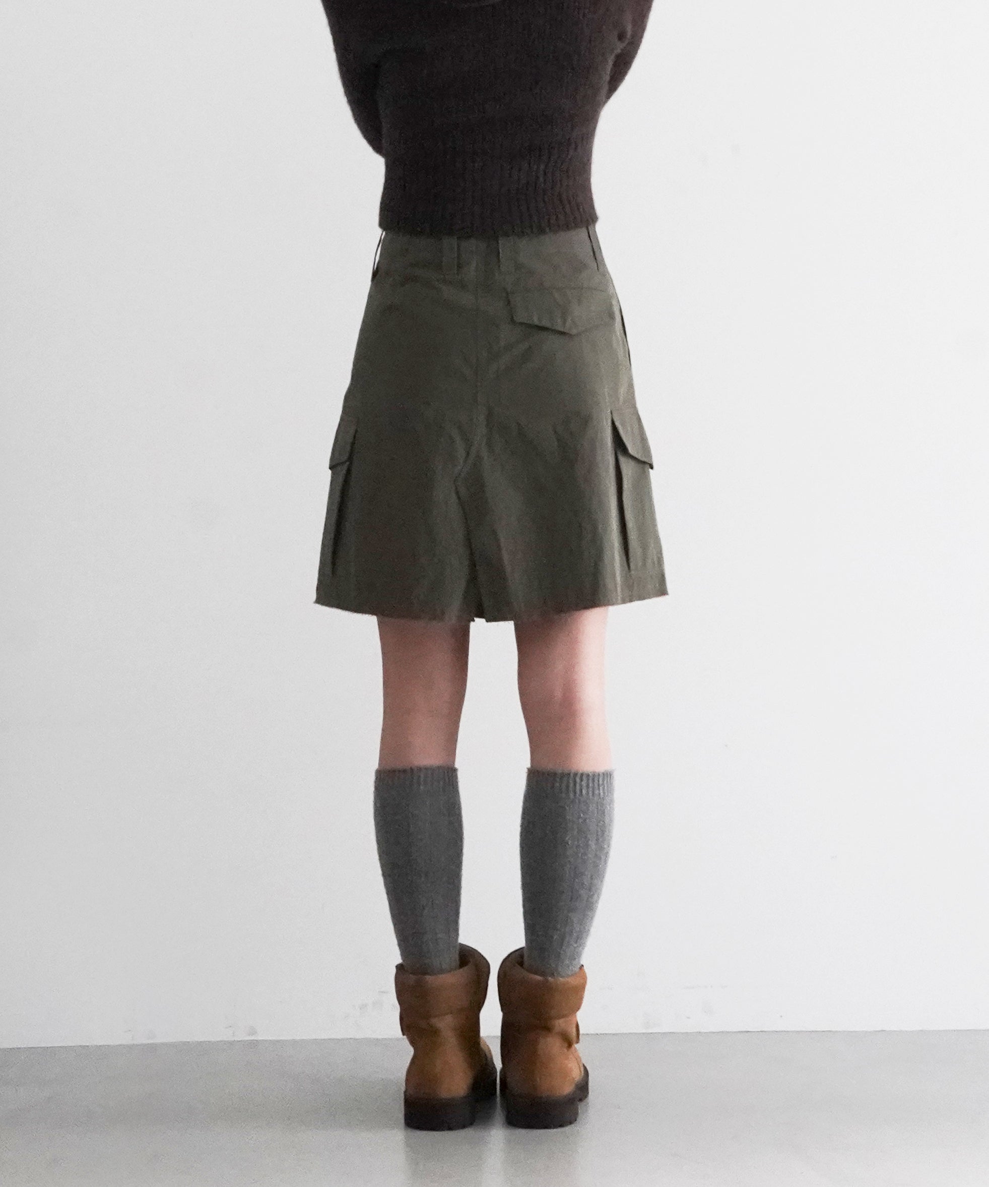 OUR LEGACY Cargo skirt "PINE HIGH TWIST SOLARO"