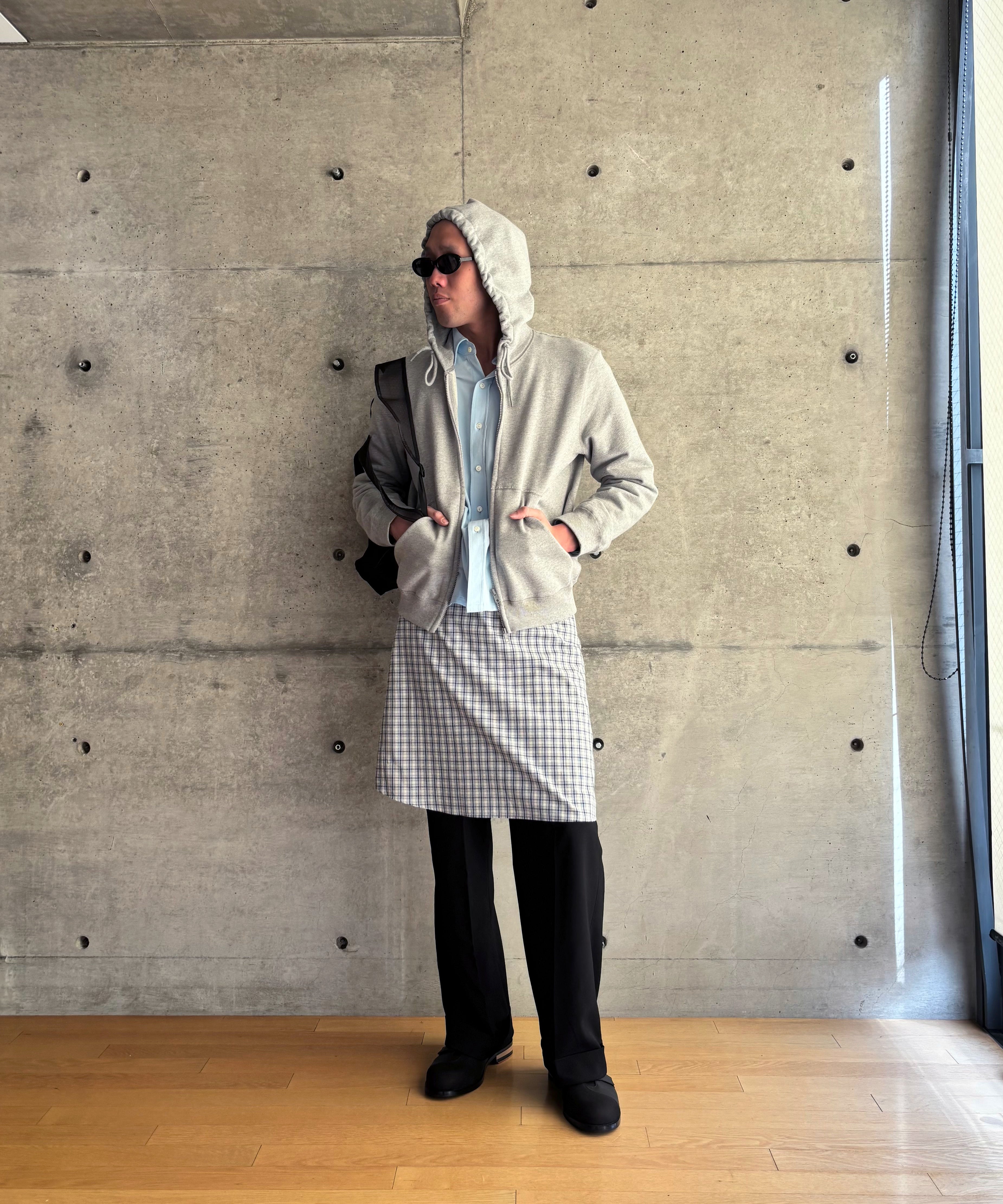KAIKO Double zip parka "TOP GRAY"