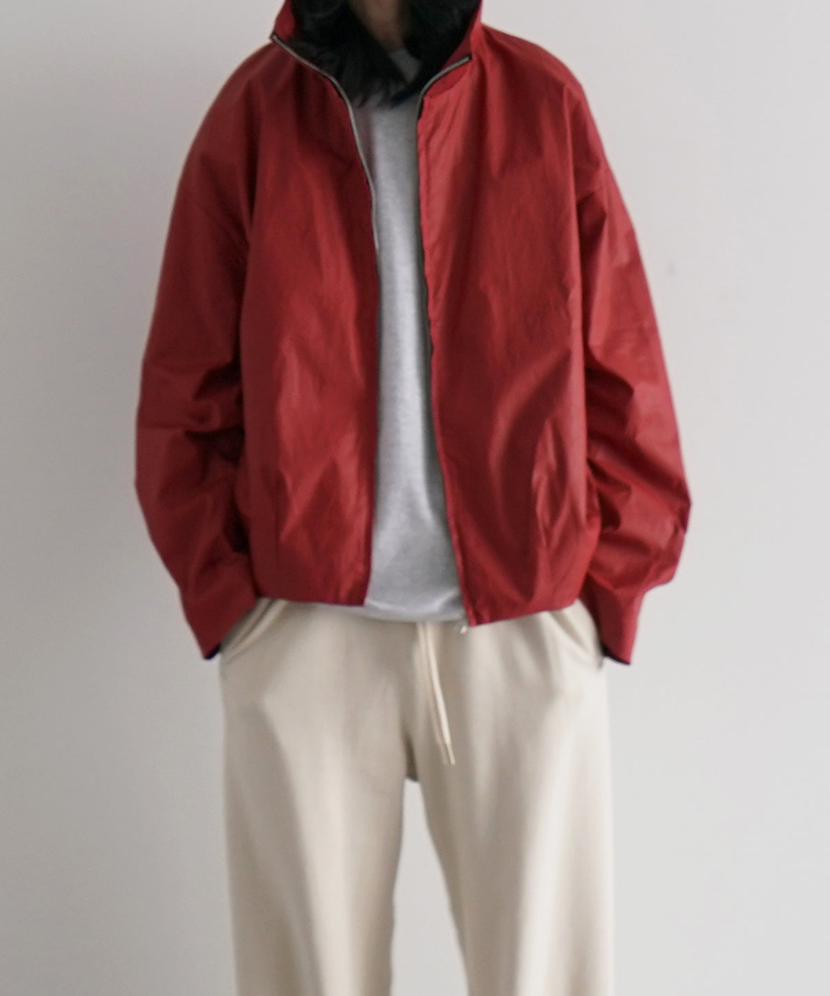 Omar Afridi【オマールアフリディ】Stand collar bud blouson 