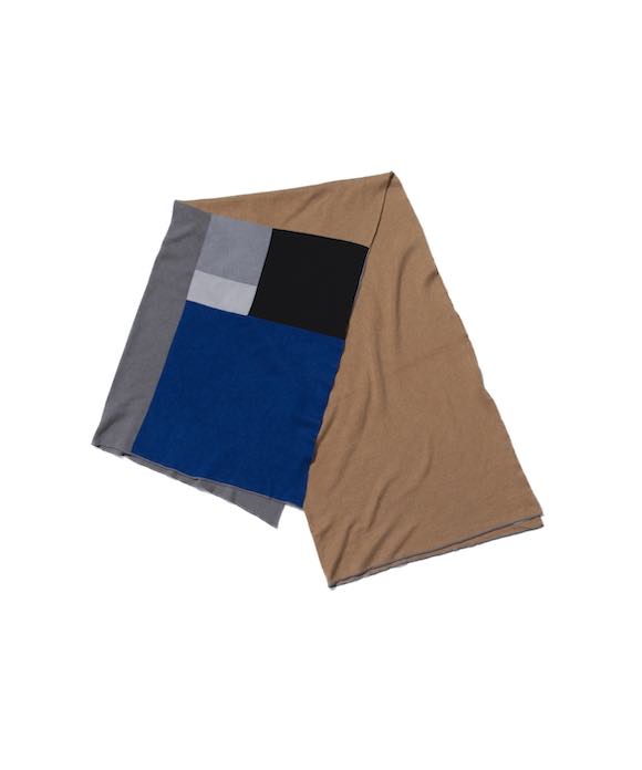 NOWHAW Homesick "golden rectangle" stall(blanket) "CAMEL BLUE"