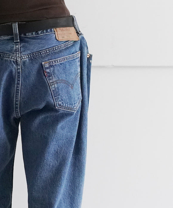 BLESS Jeanspleatfront pack of 2 (l) "a" "DARKBLUE×BLUE"