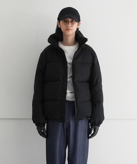 KAIKO Pad blouson -finx cotton gabardine- "BLACK"