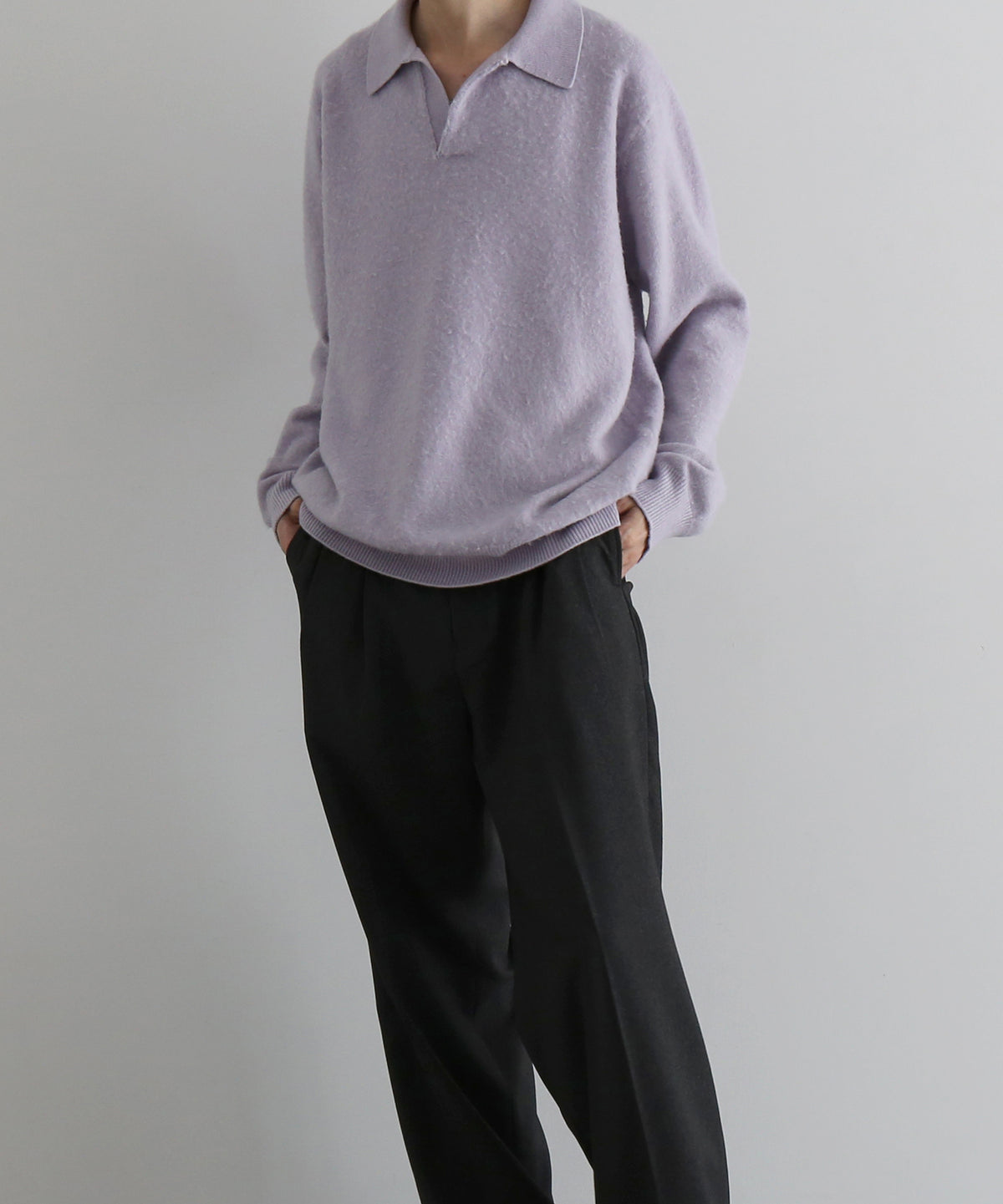 【Pre order】KAIKO Antistasic polo shirt "L.PURPLE"