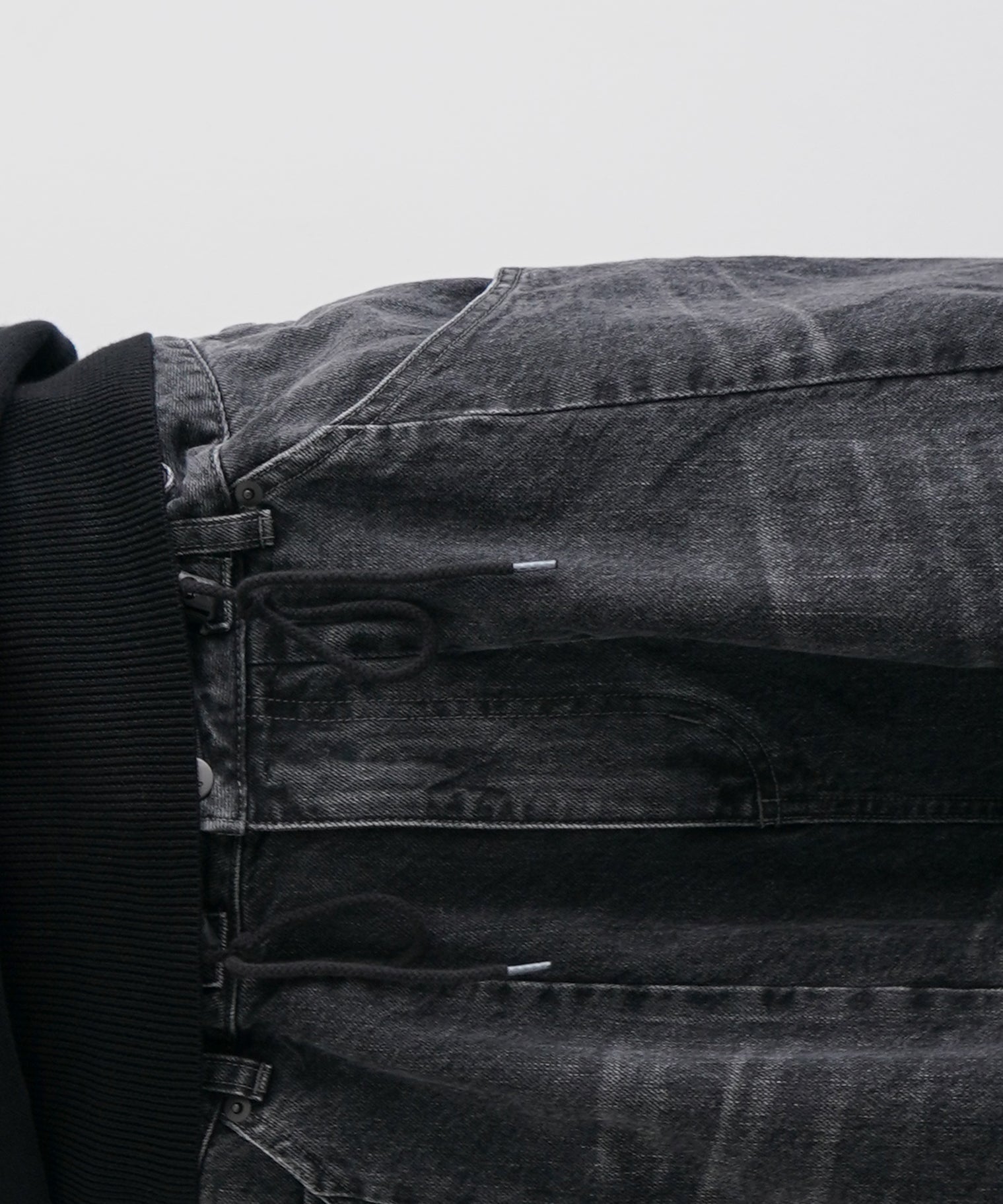 NEEDLES H.d. buggy jean - 12oz denim "BLACK"