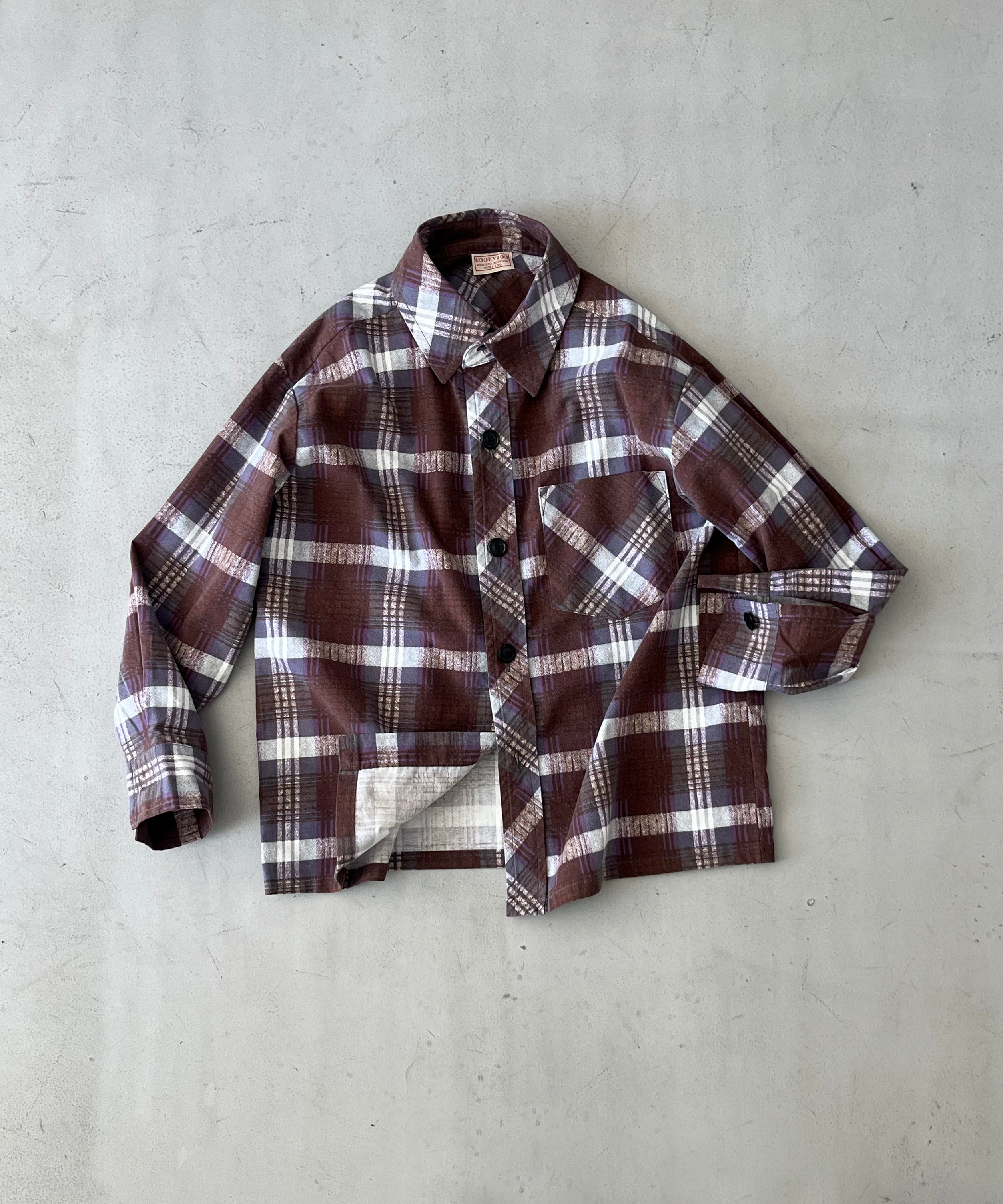 KOOKY ZOO Juvenile nell shirt "BROWN"