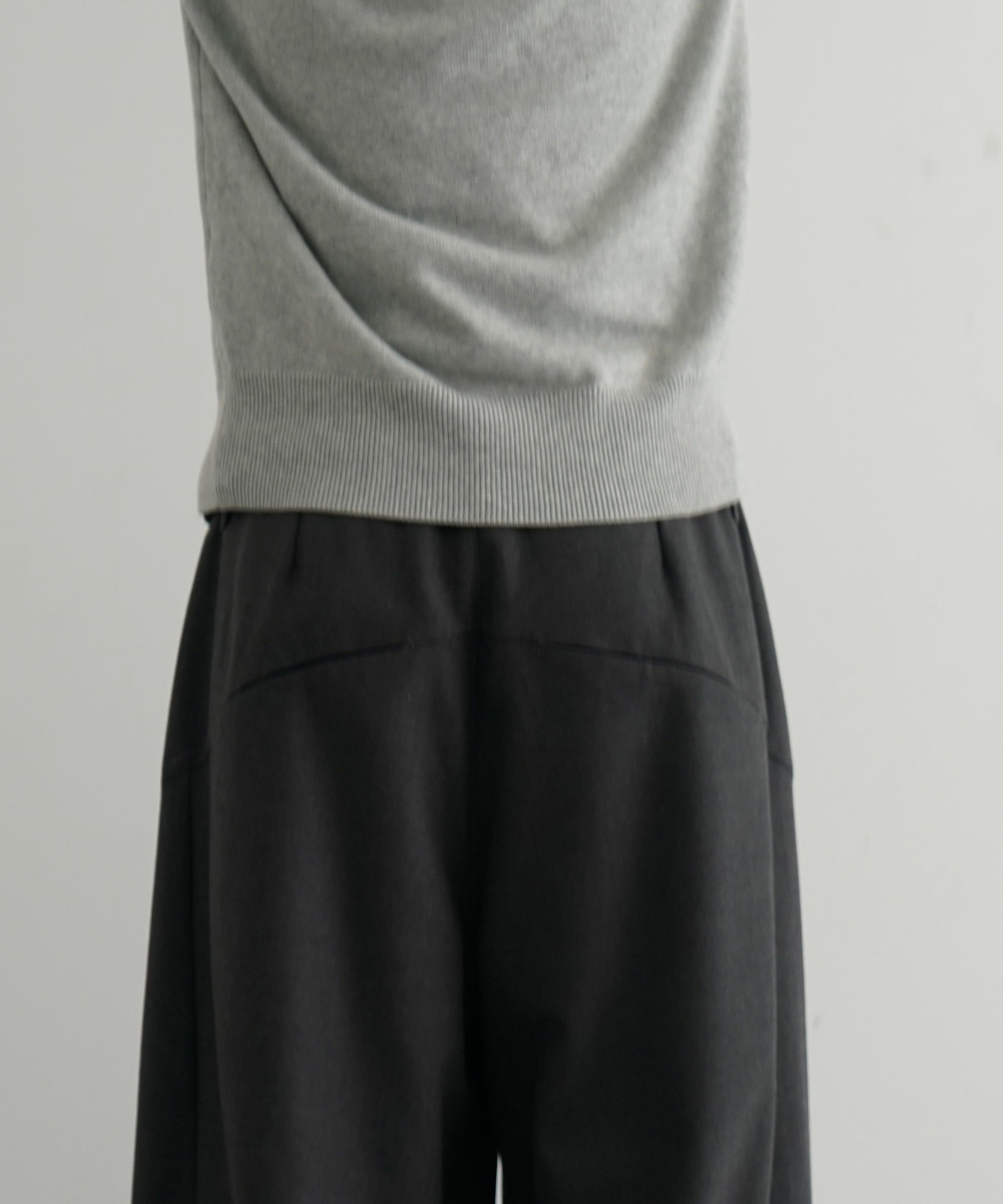 SAN SAN GEAR Wide pants "CHARCOAL"