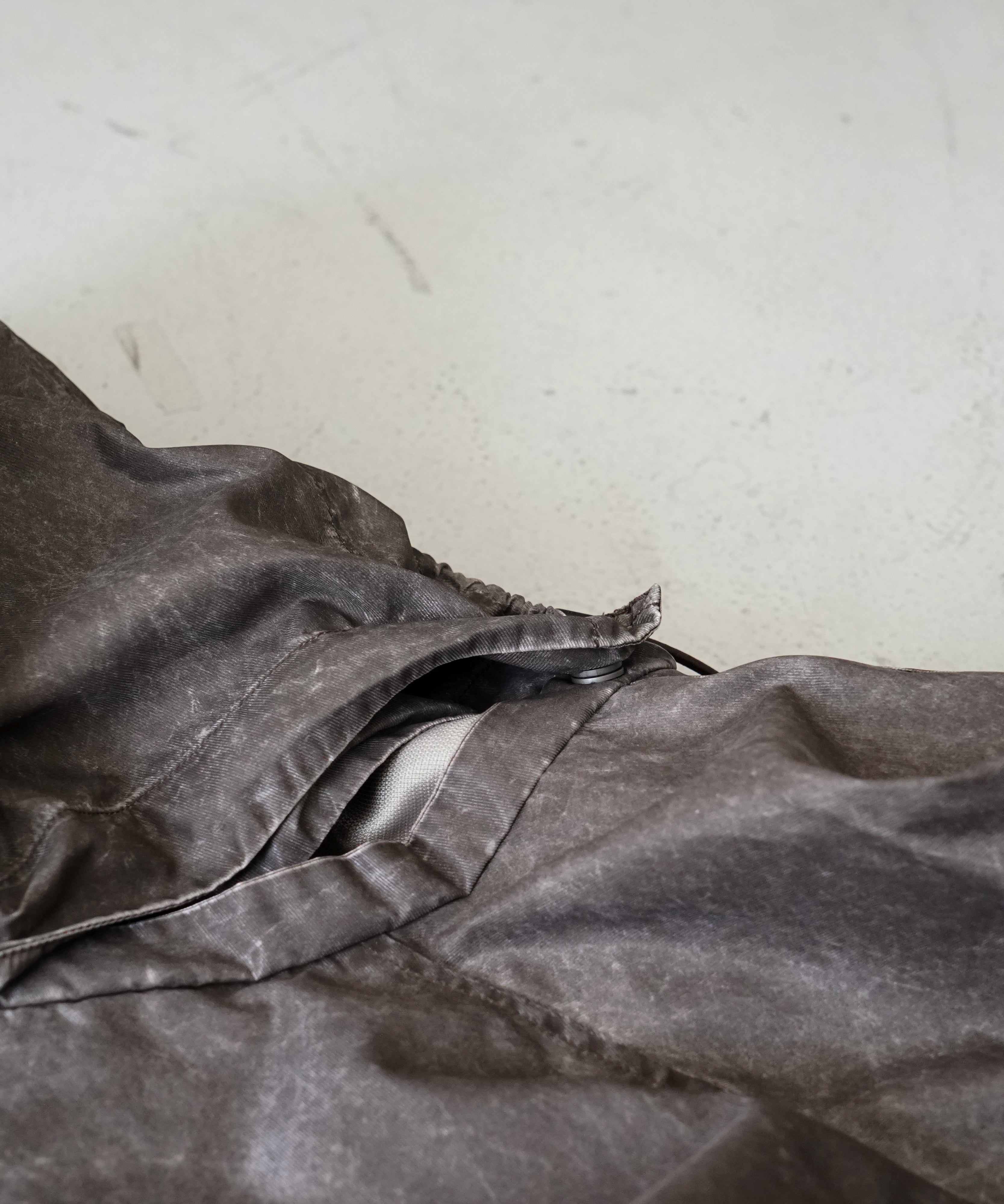 OUR LEGACY Horizon jacket "BROWN WASH OUT NYLON"