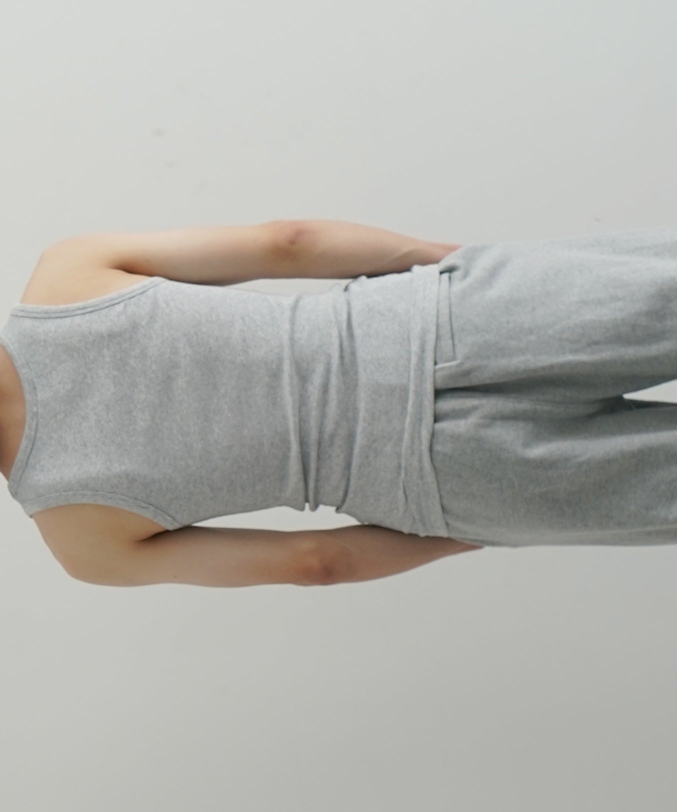 ENTIRE STUDIOS Rib tank "SILVER"