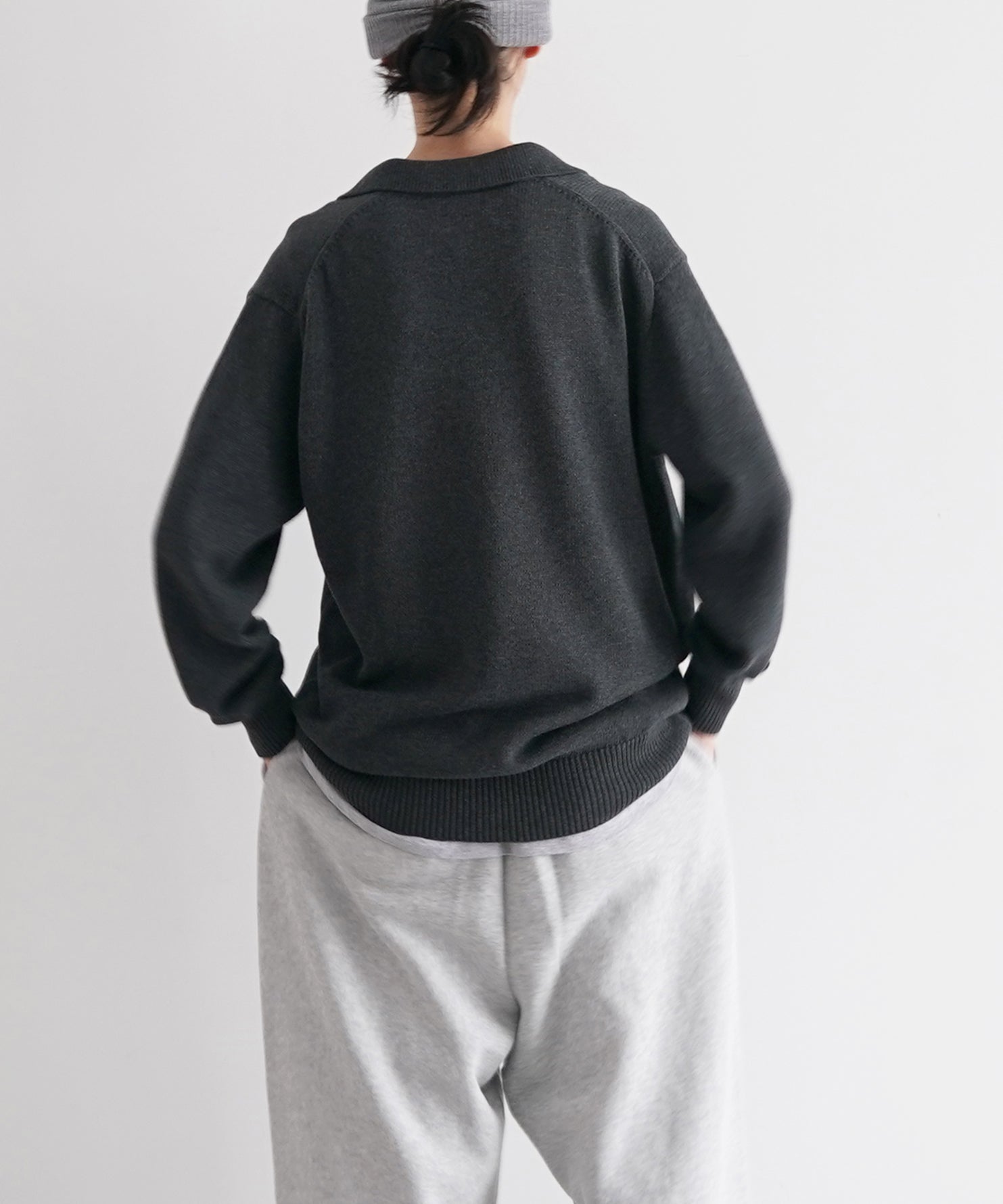 【Pre order】KAIKO Knit polo shirt "D.FIGURE"