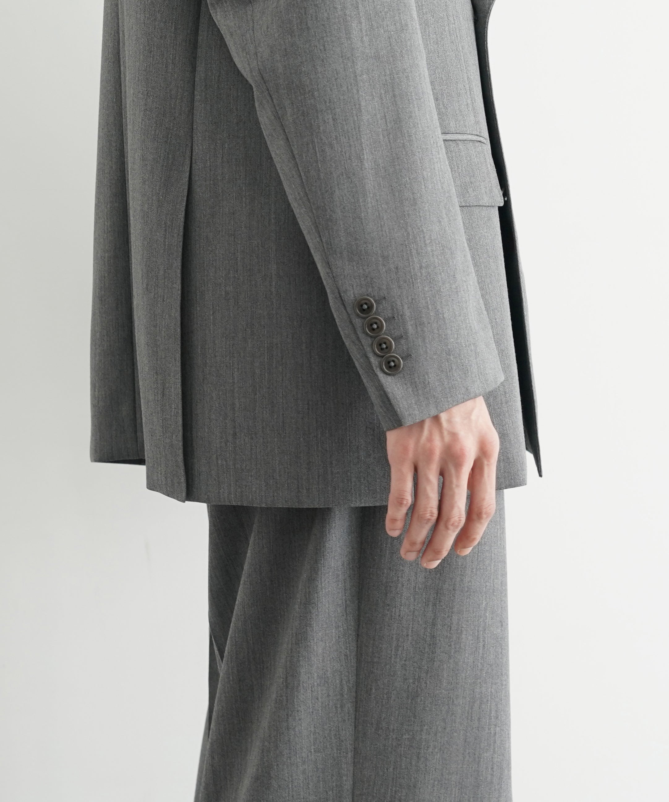 REVERBERATE Suit jacket double "GRAY"