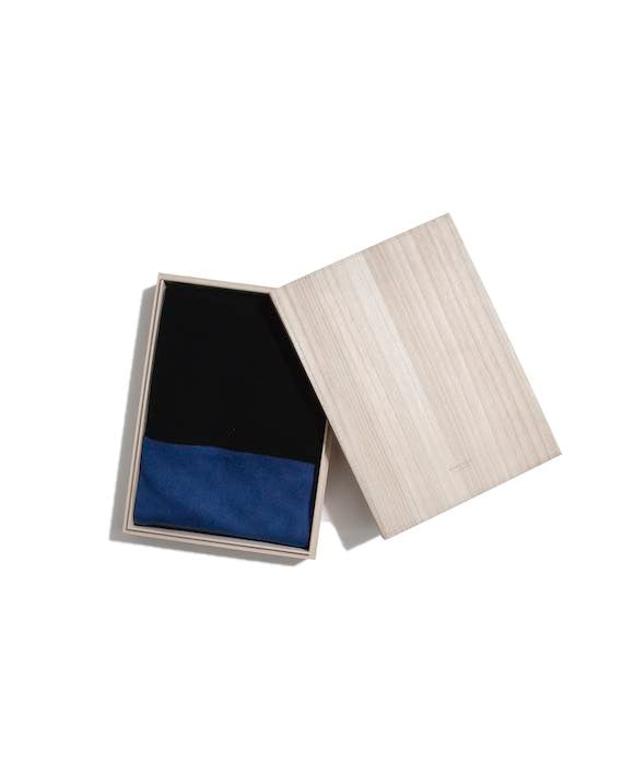 NOWHAW Homesick "golden rectangle" stall(blanket) "CAMEL BLUE"