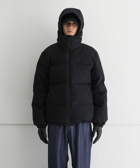 KAIKO Pad blouson -finx cotton gabardine- "BLACK"