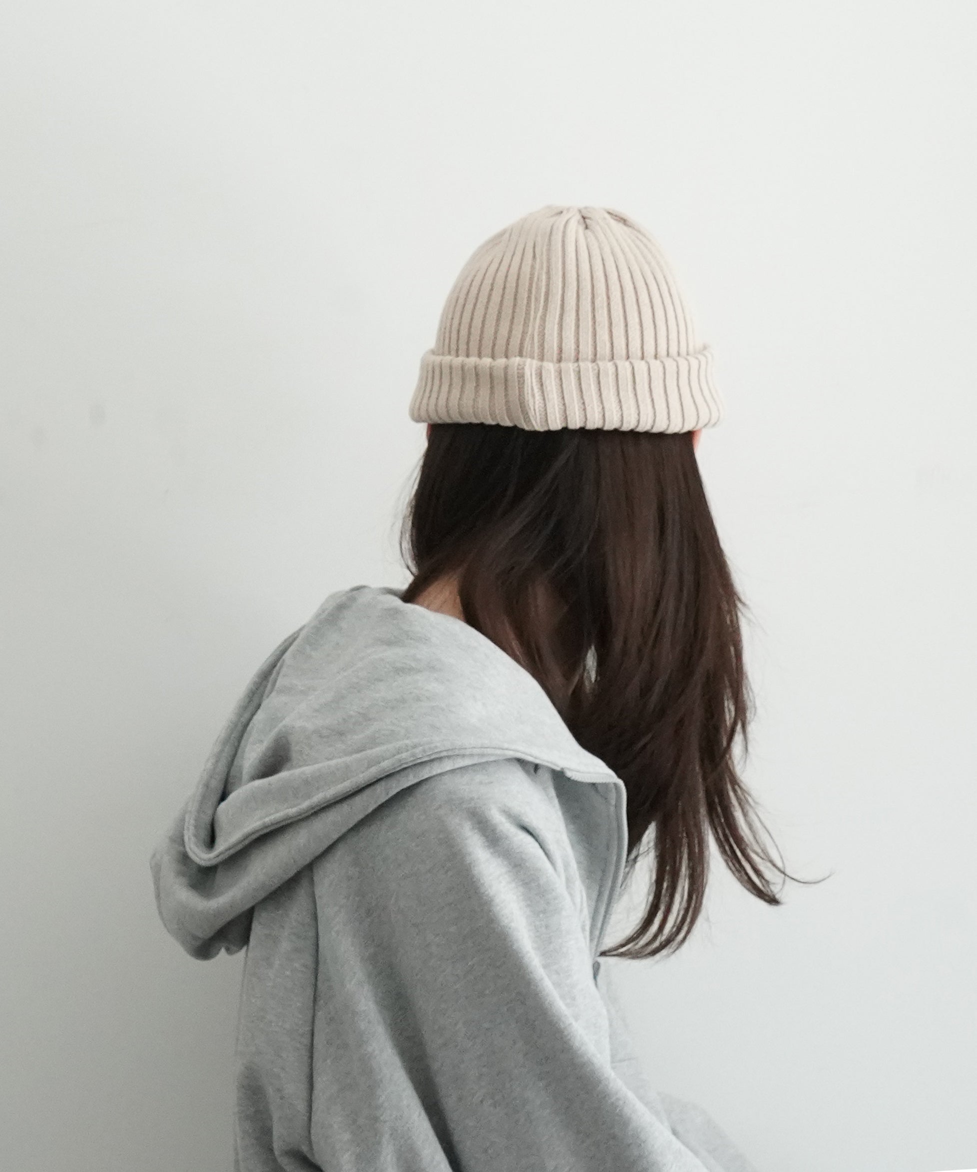 crepuscule Knit cap 3 "BEIGE"