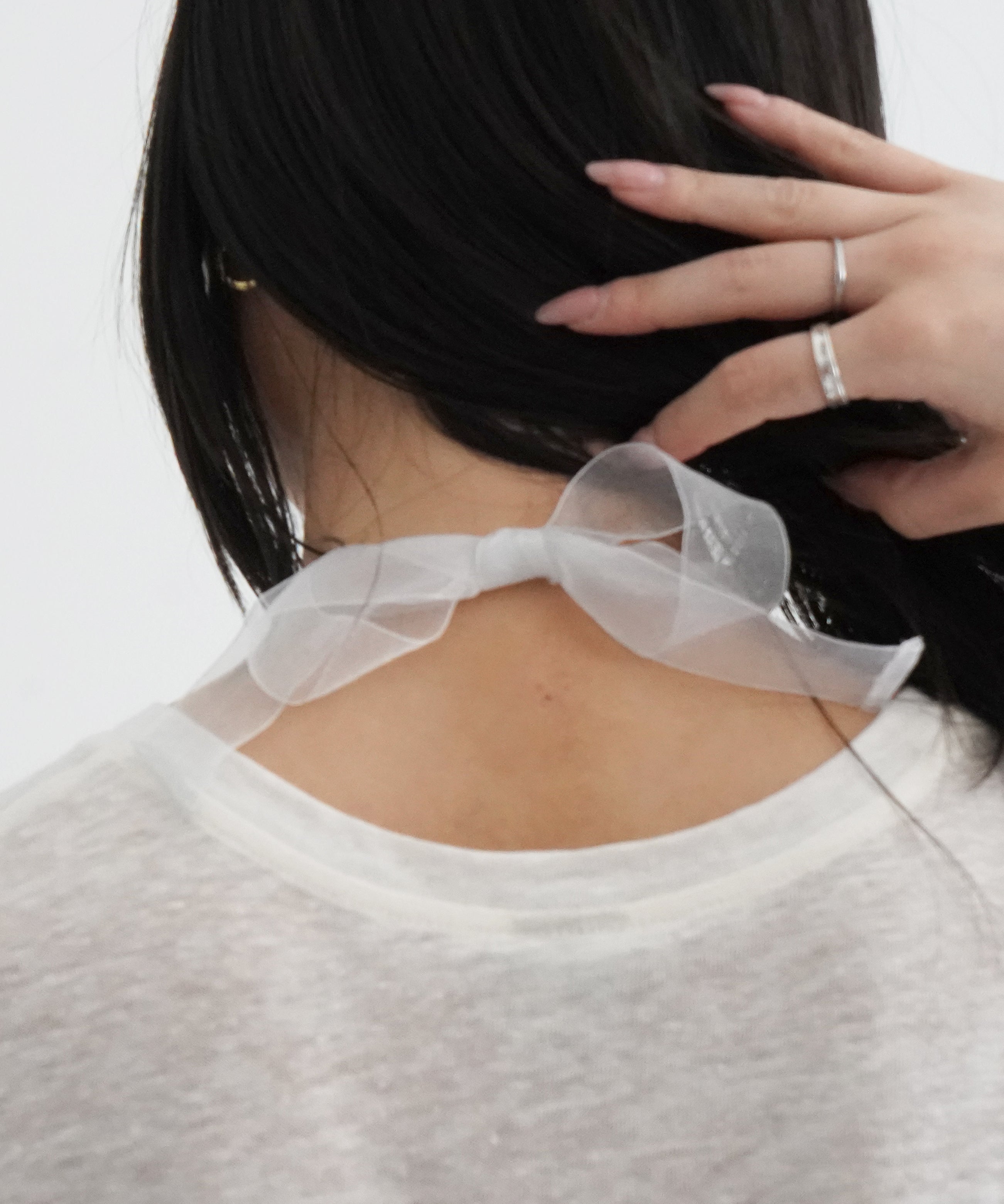 Gimaguas Cala halter top "WHITE"