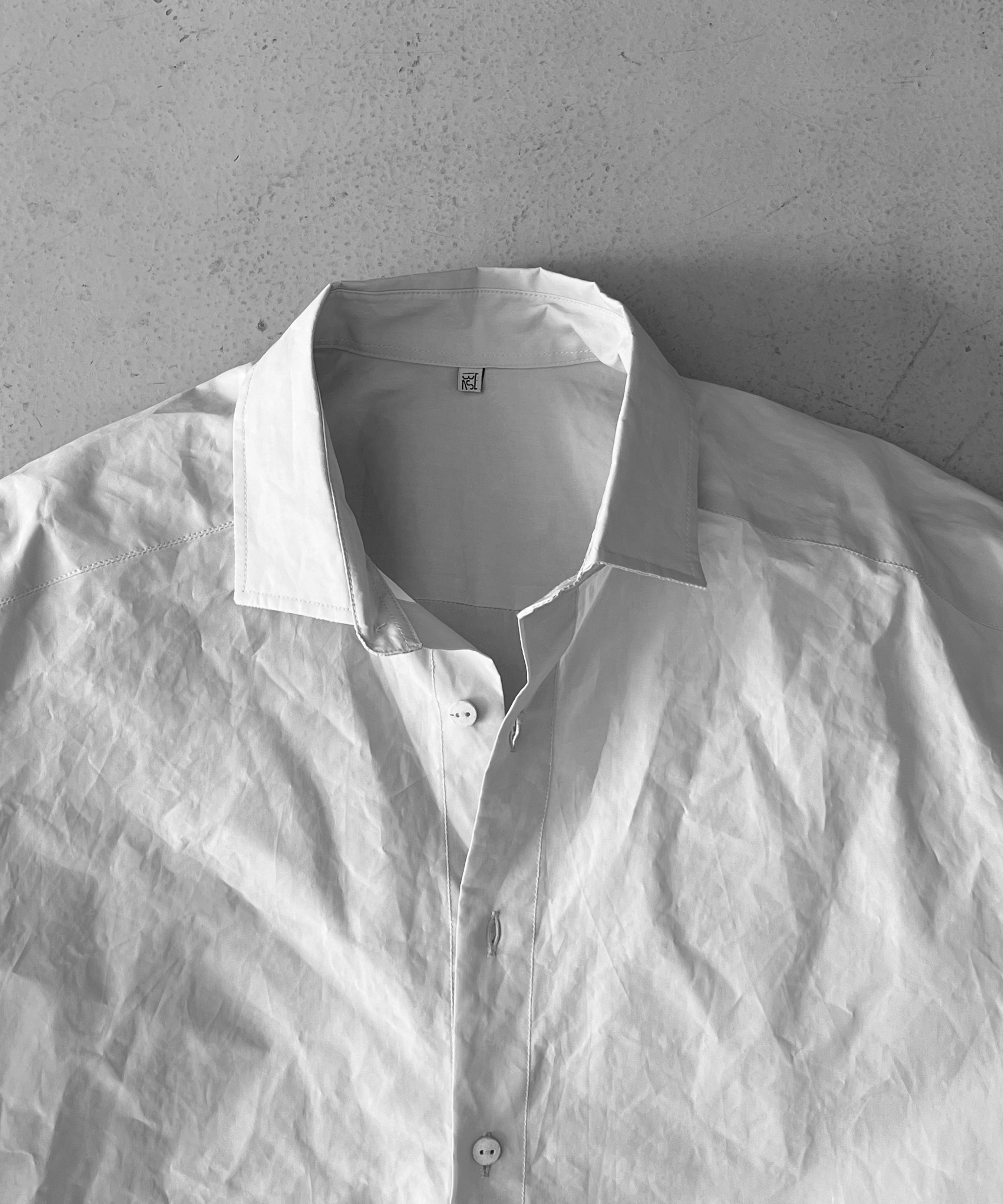 Baserange Claude shirt "SAX BLUE"