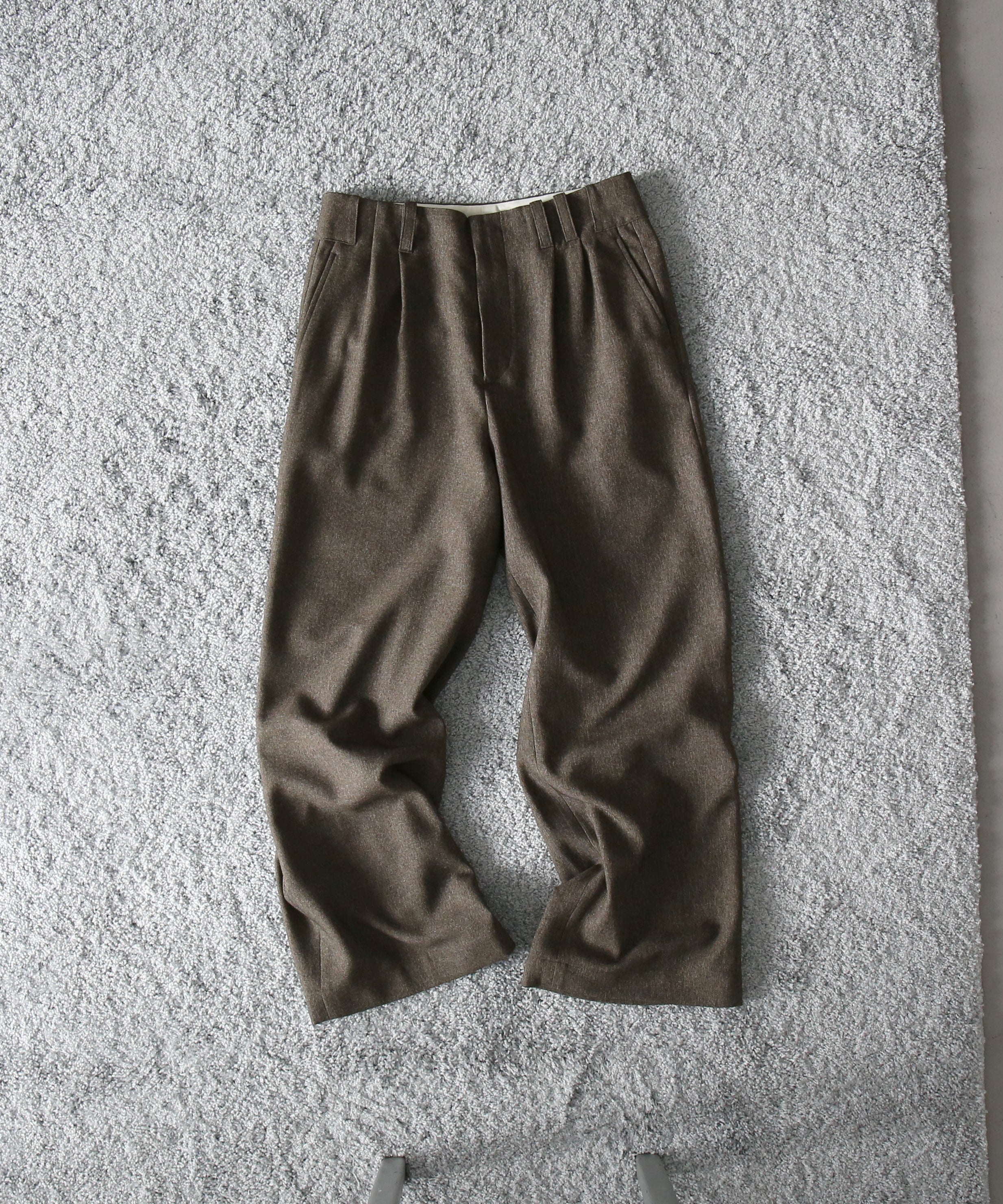 ABELIA EDOWARD GOUCHA Baseball slacks "GRAY"