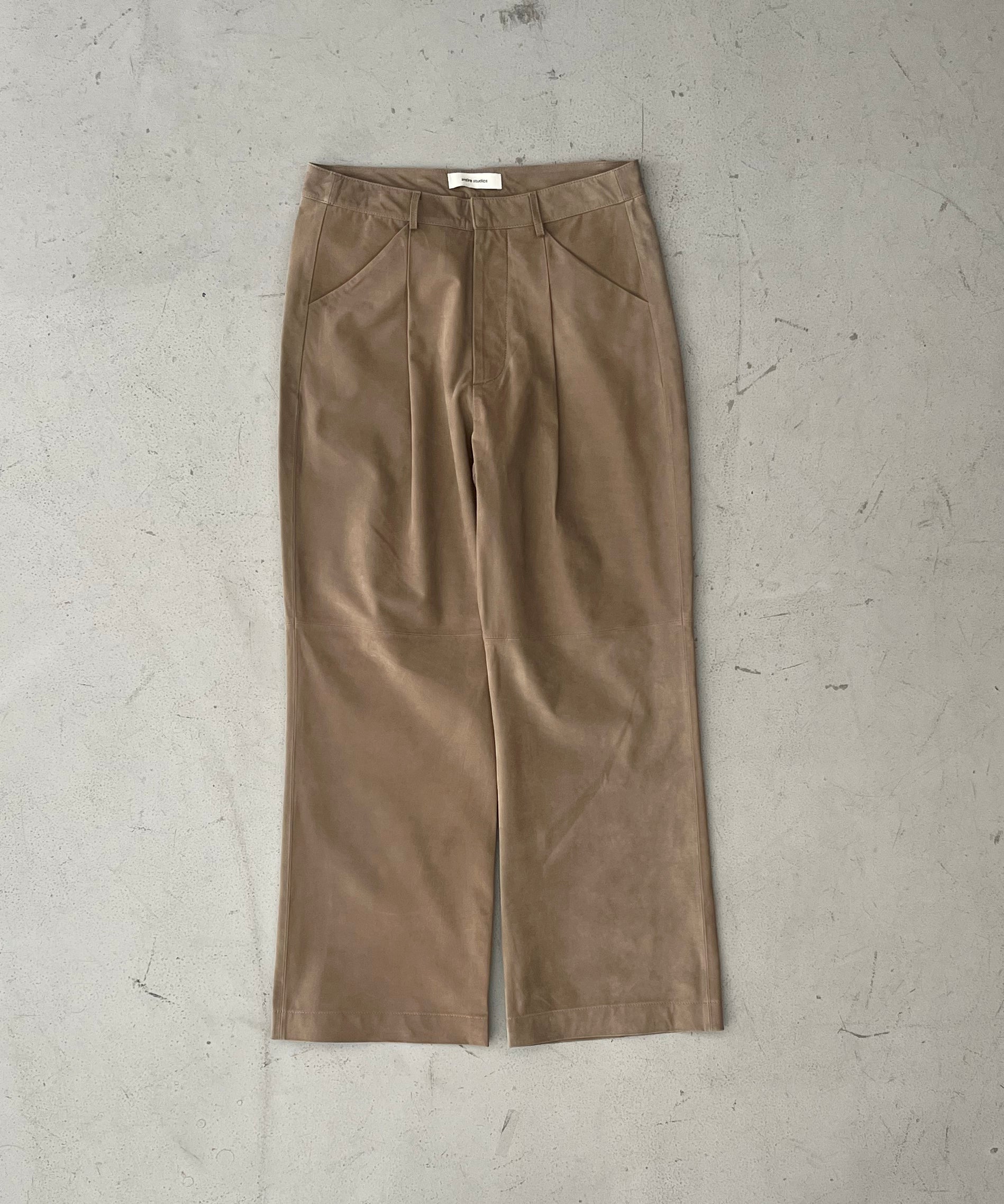 ENTIRE STUDIOS Dc pants "STABLE SUEDE"