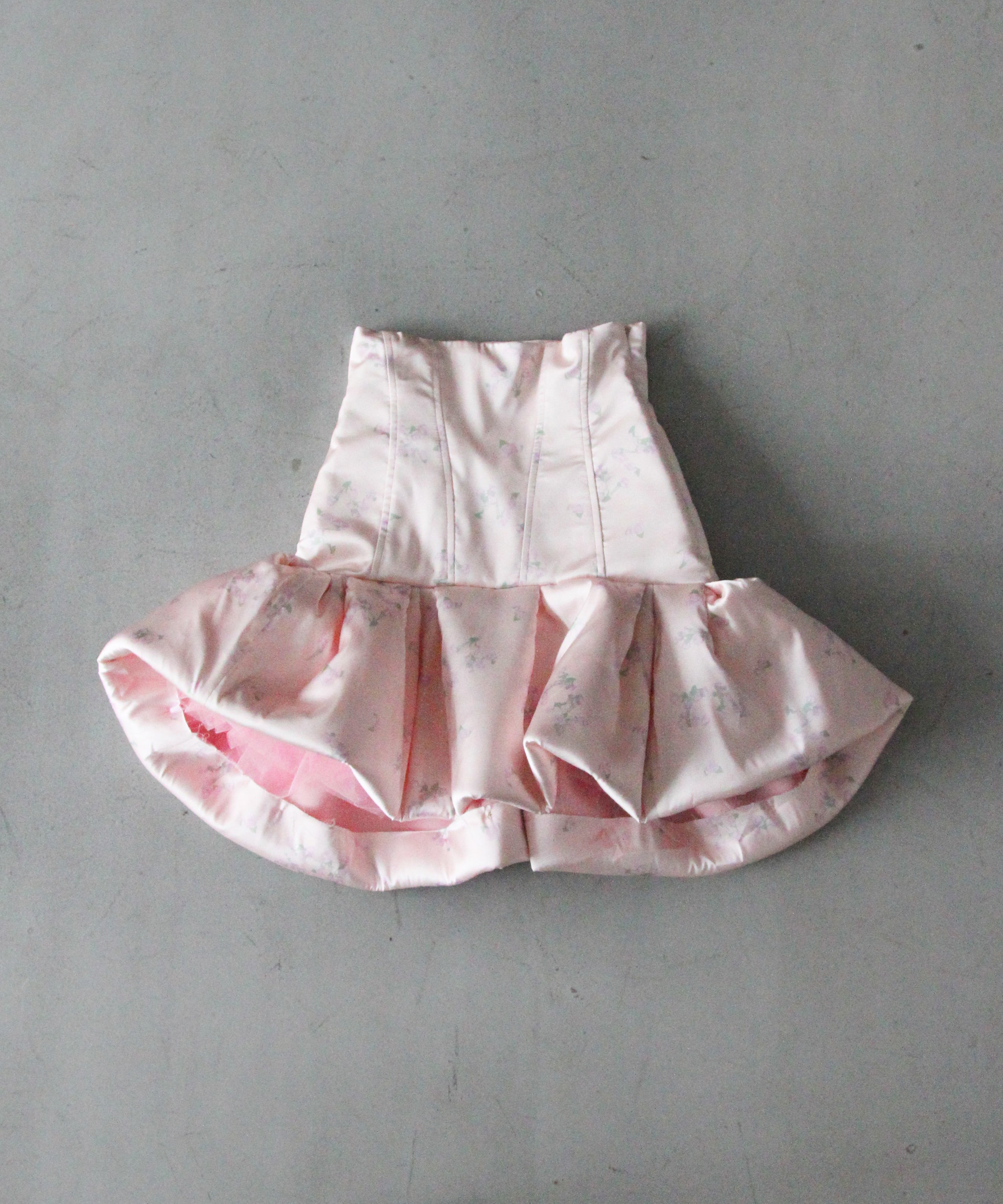NATASHA ZINKO Bumster skirt "PINK"