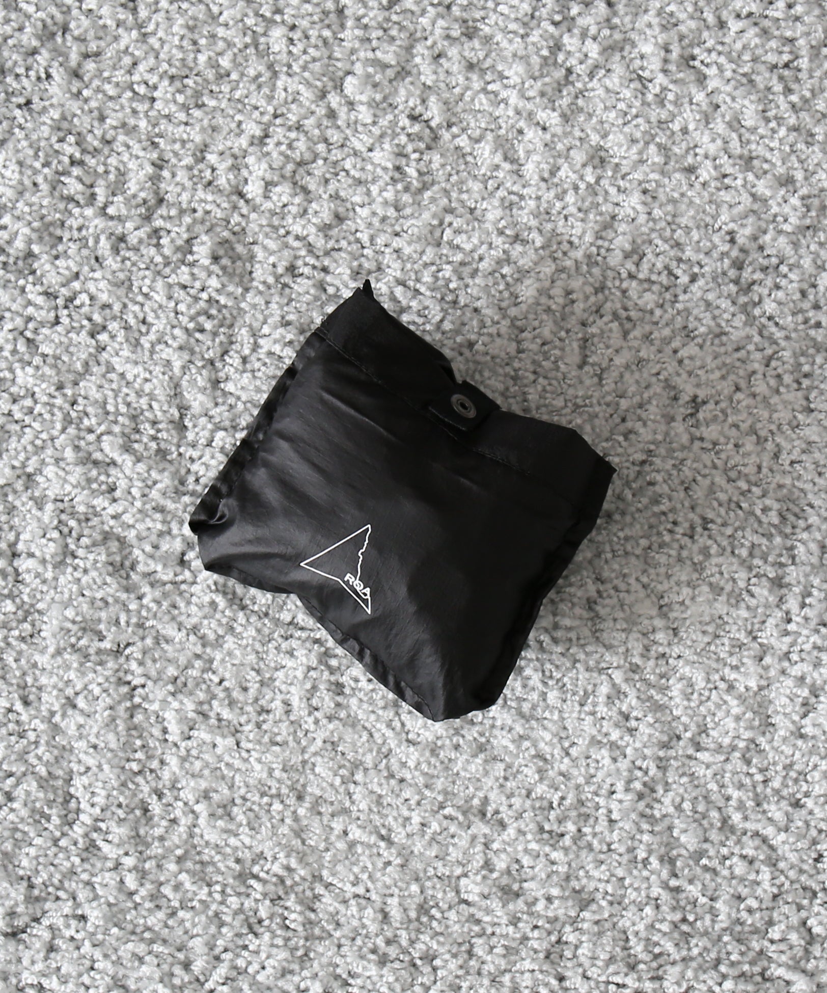 ROA Laki packable knot bag "BLACK"