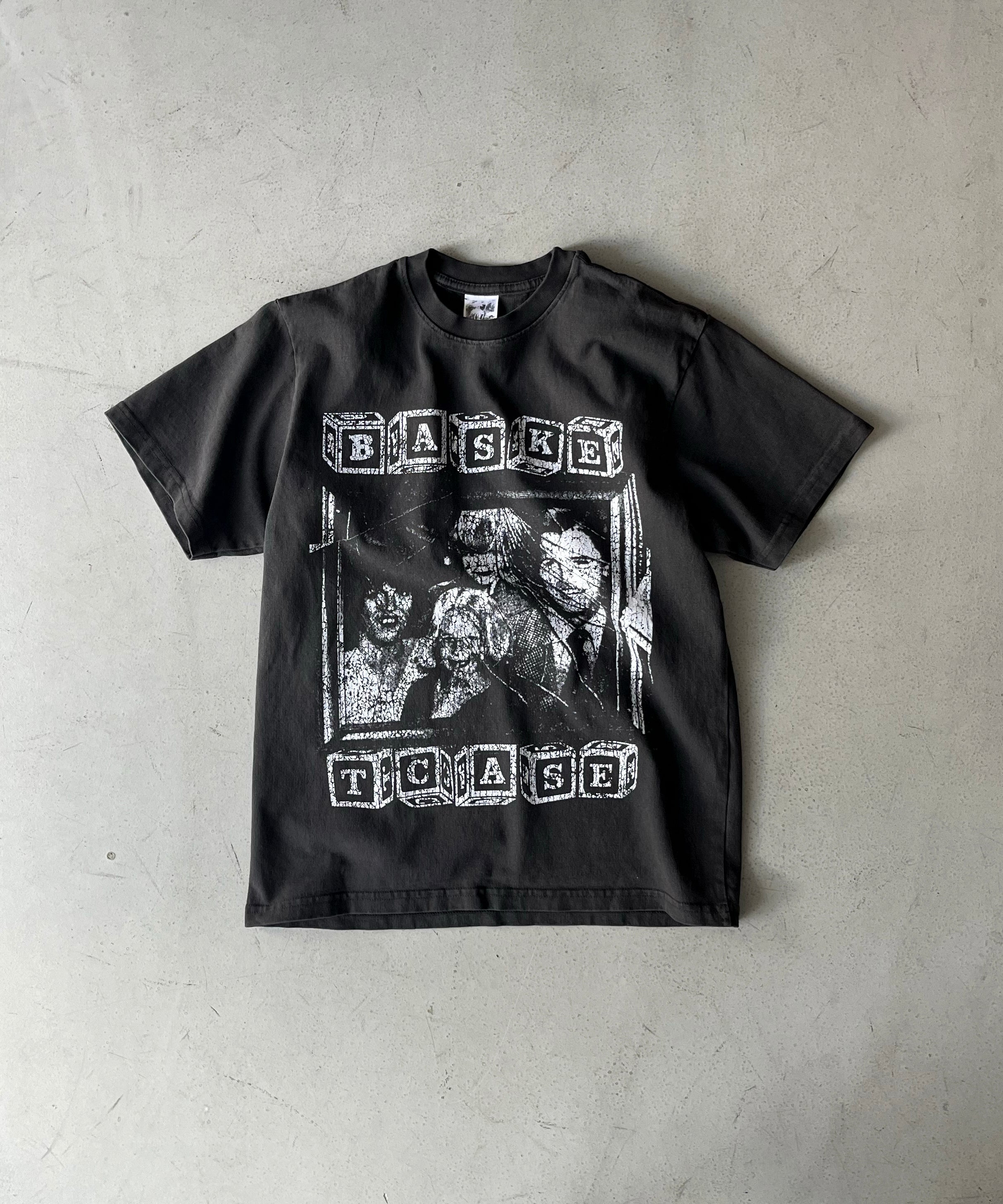 Basketcase Happy familie t-shirt "VINTAGE BLACK"