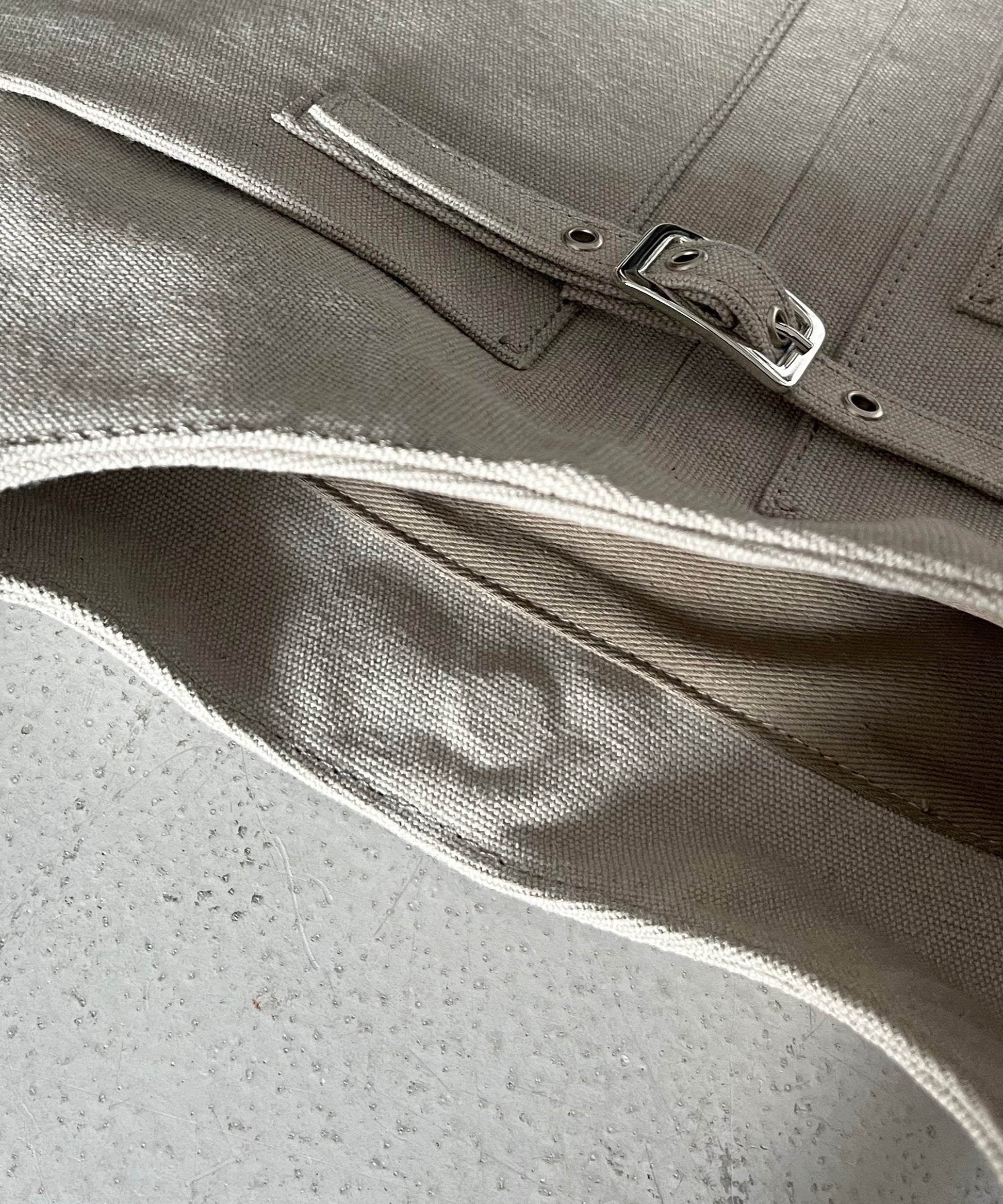 Gimaguas Blanca bag canvas "BEIGE"