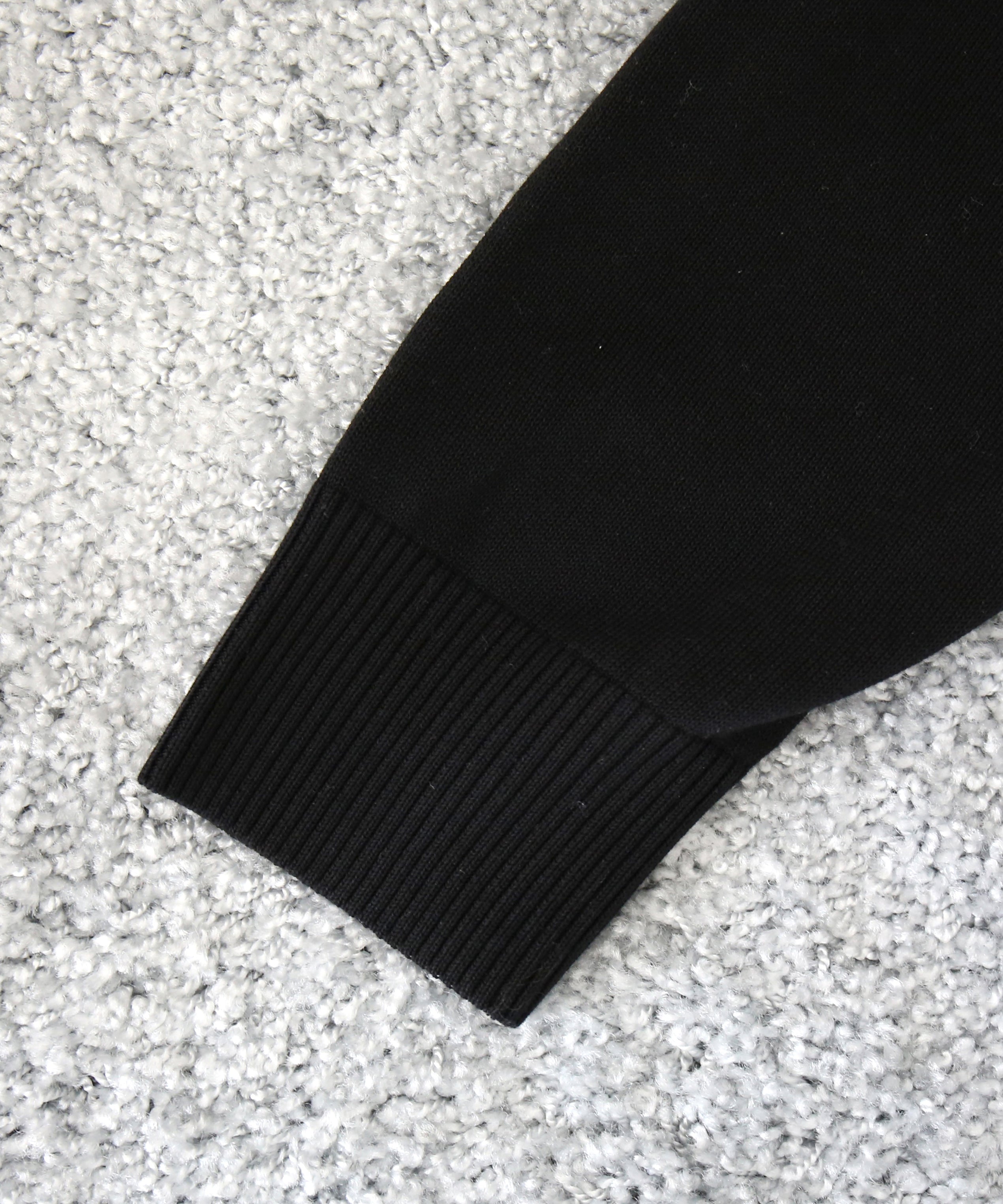 【EXCLUSIVE】crepuscule L/s polo "BLACK"