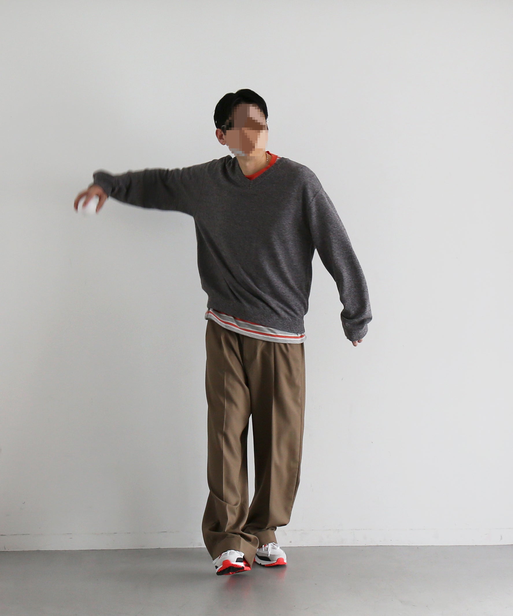 crepuscule【クレプスキュール】【EXCLUSIVE】Co/ra moss stitch p/o