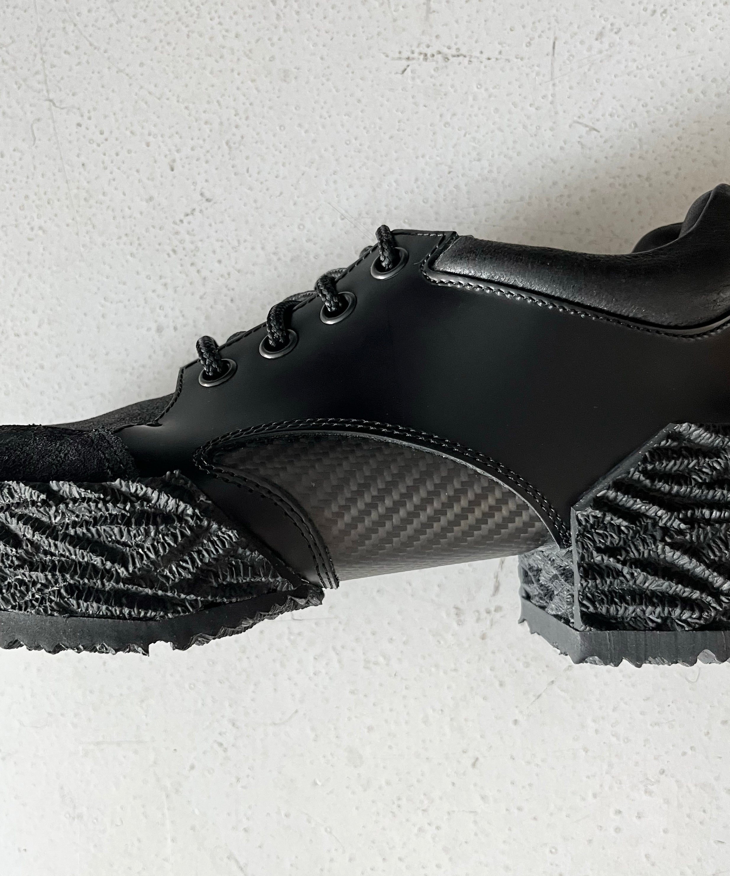 MIDORIKAWA RYO Carbon boots short "BLACK"