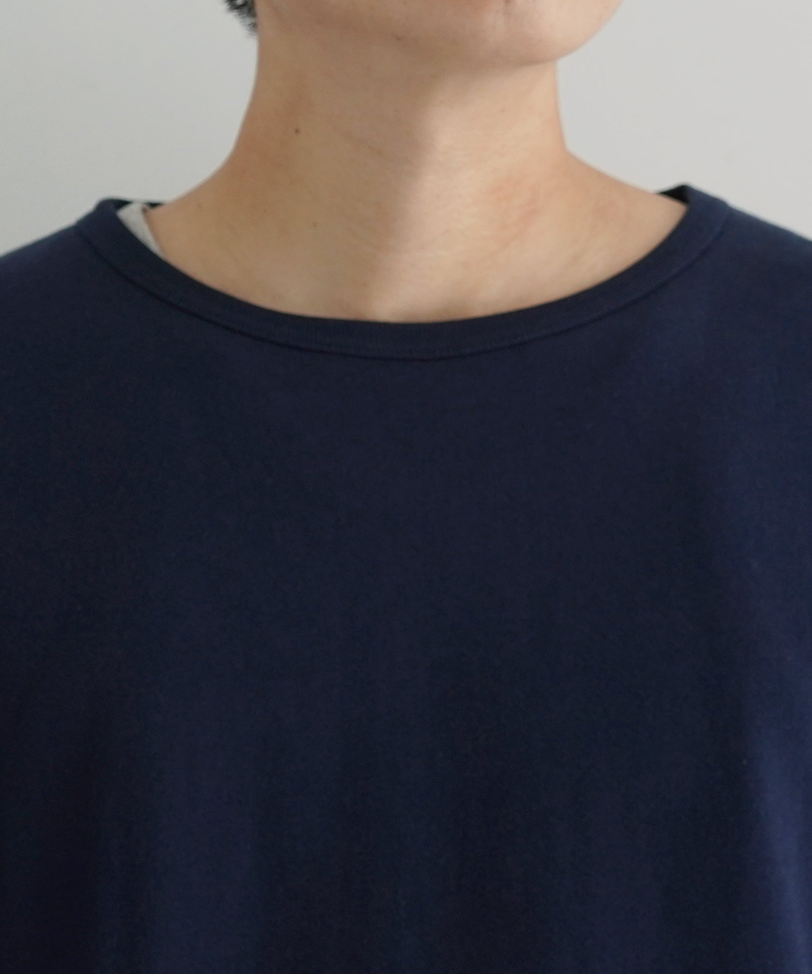 KAIKO Crew neck sweat "NAVY"