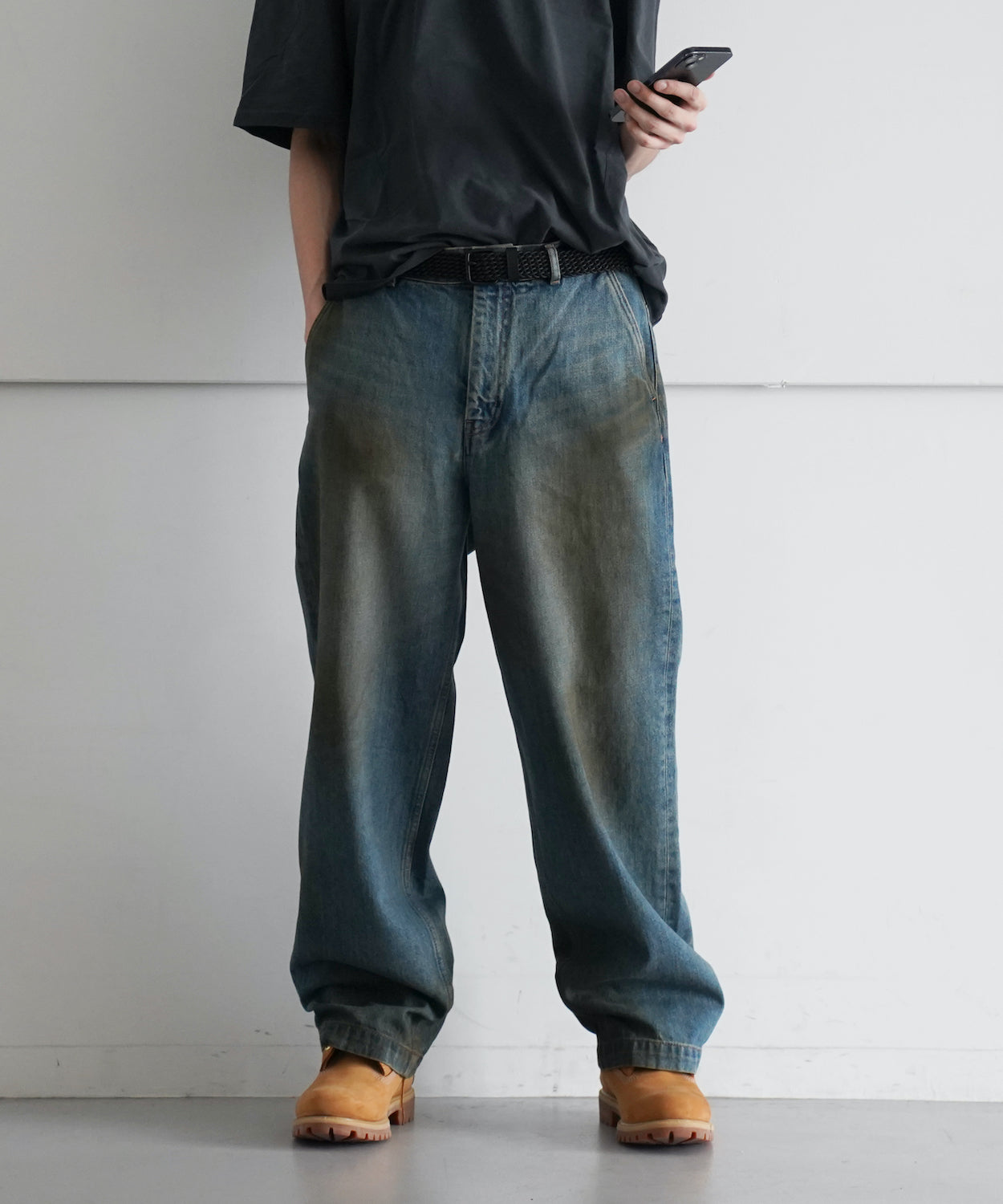 order【オーダー】loose denim pants vintage 