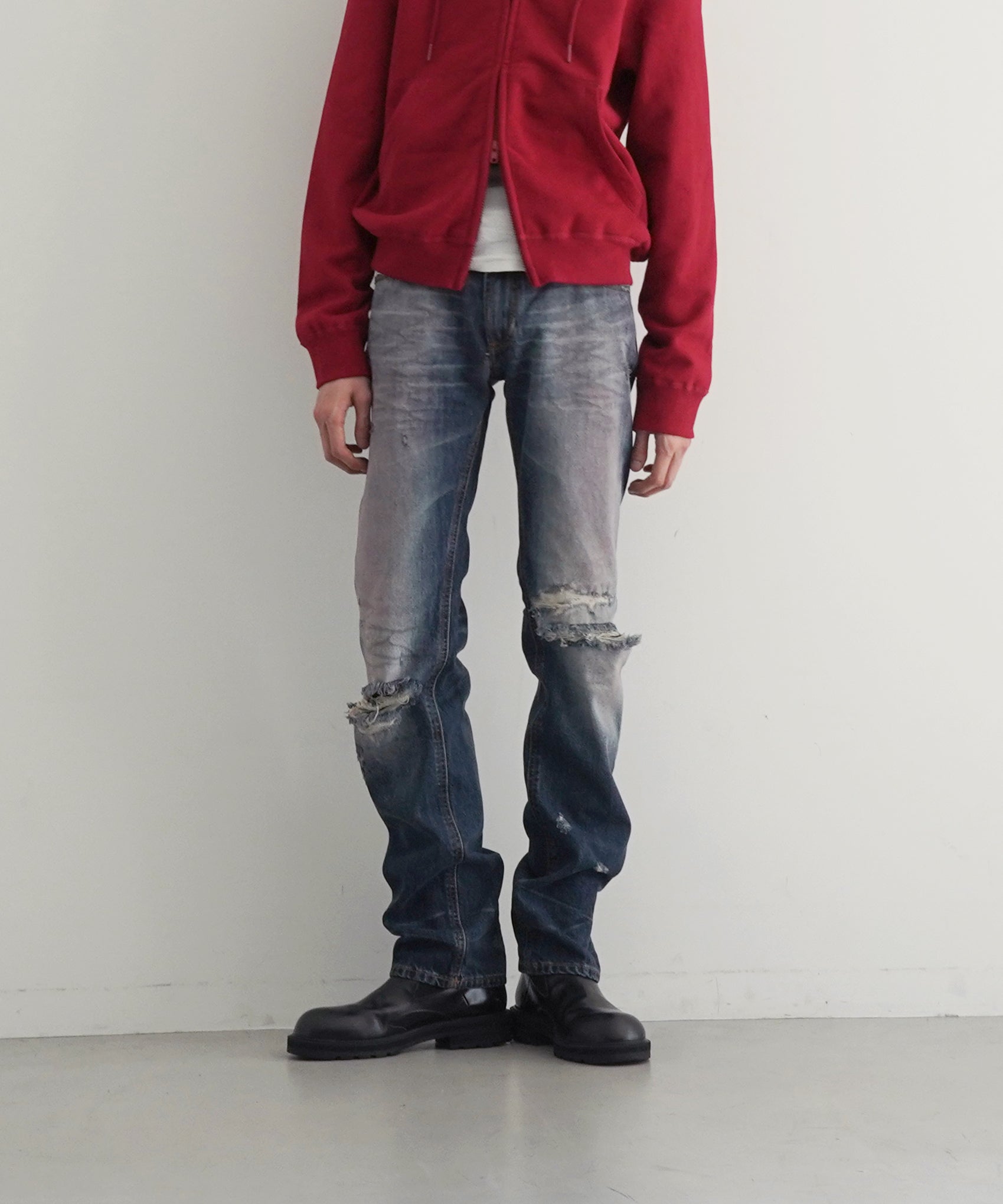 Sex&Jeans【セックスアンドジーンズ】Pink shade denim 
