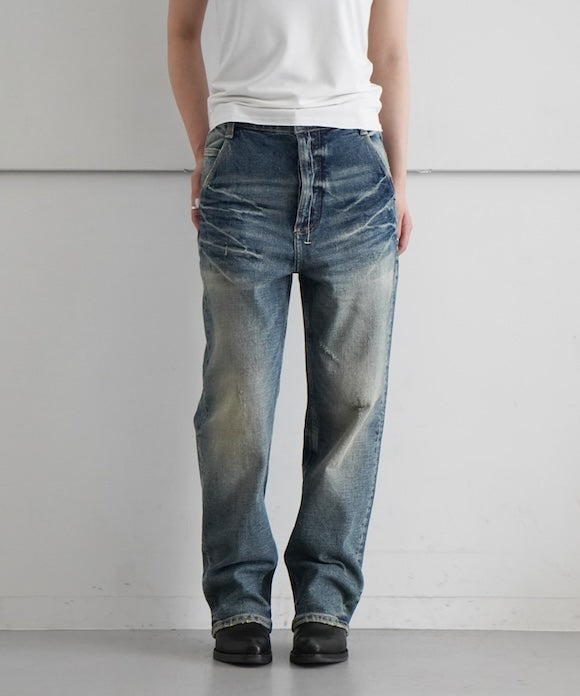 Fax Copy Express Workers denim "BLUE"
