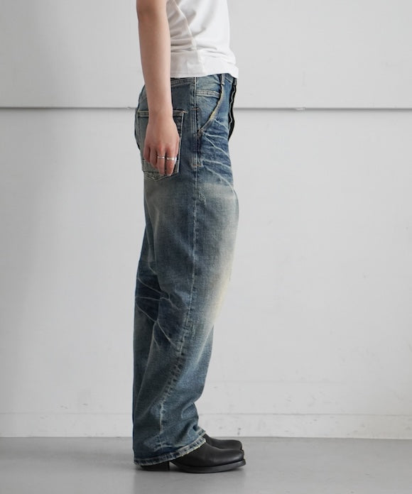 Fax Copy Express Workers denim "BLUE"