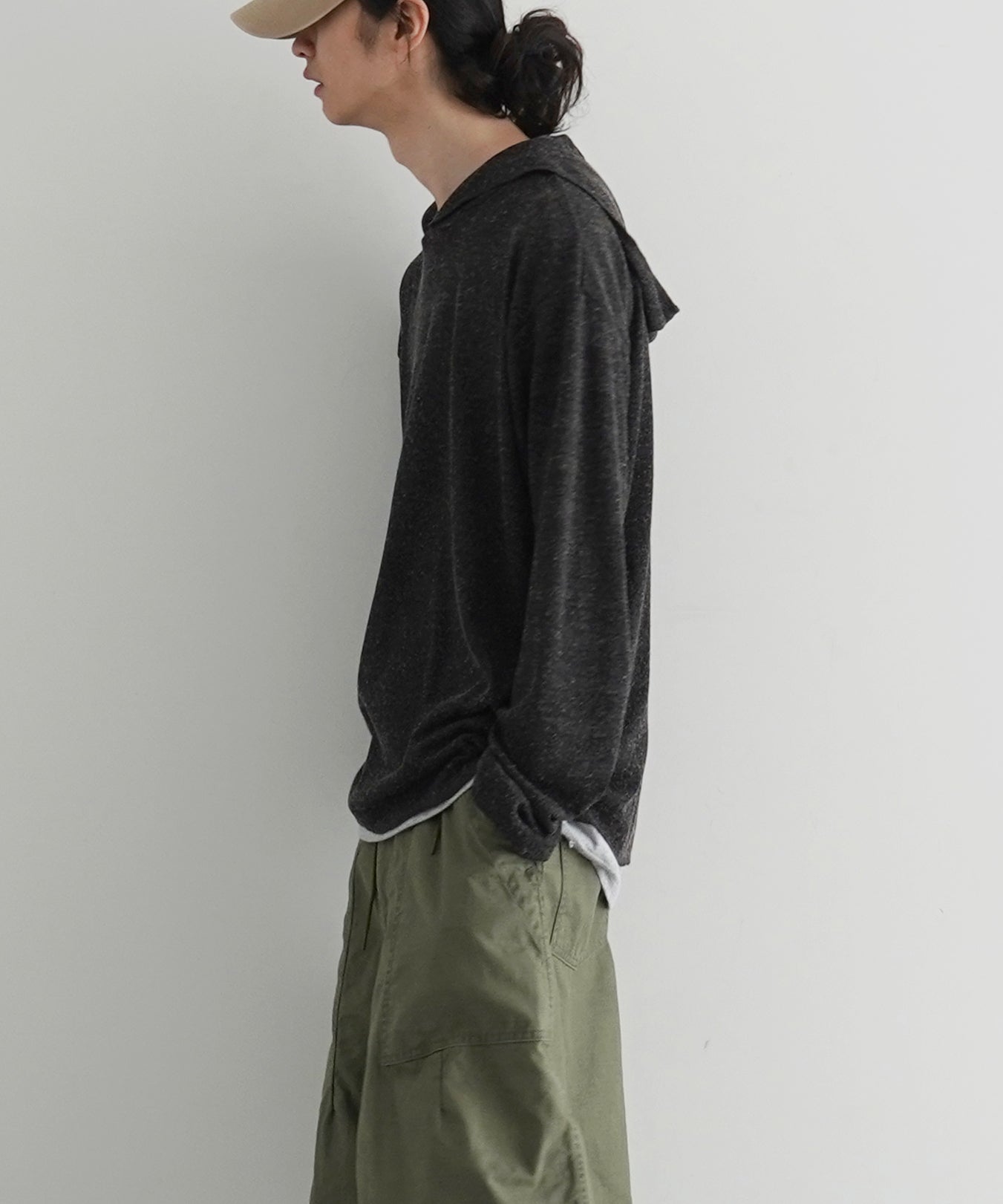 KAIKO Rib hoodie "D.FIGURE"