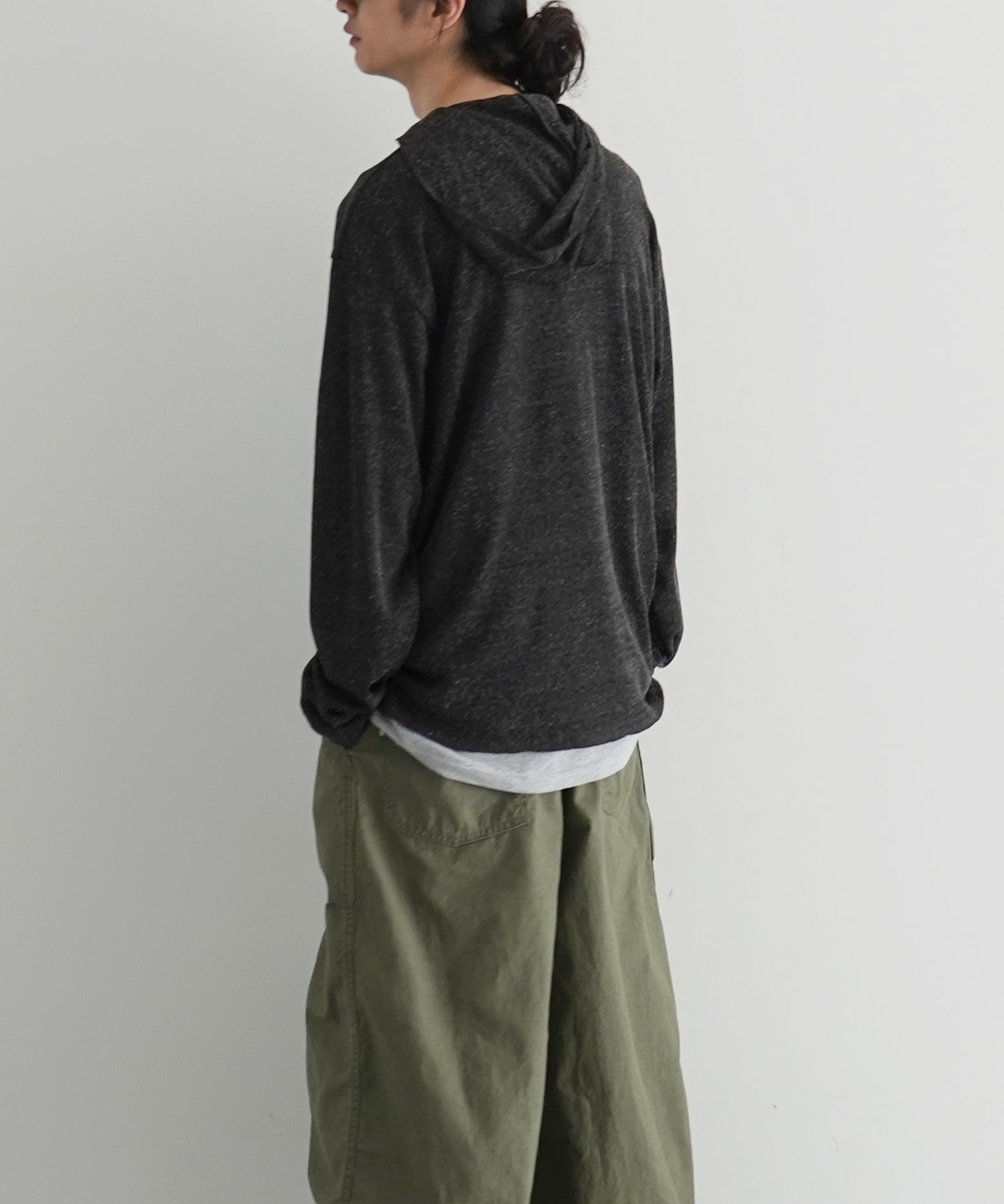 KAIKO Rib hoodie "D.FIGURE"