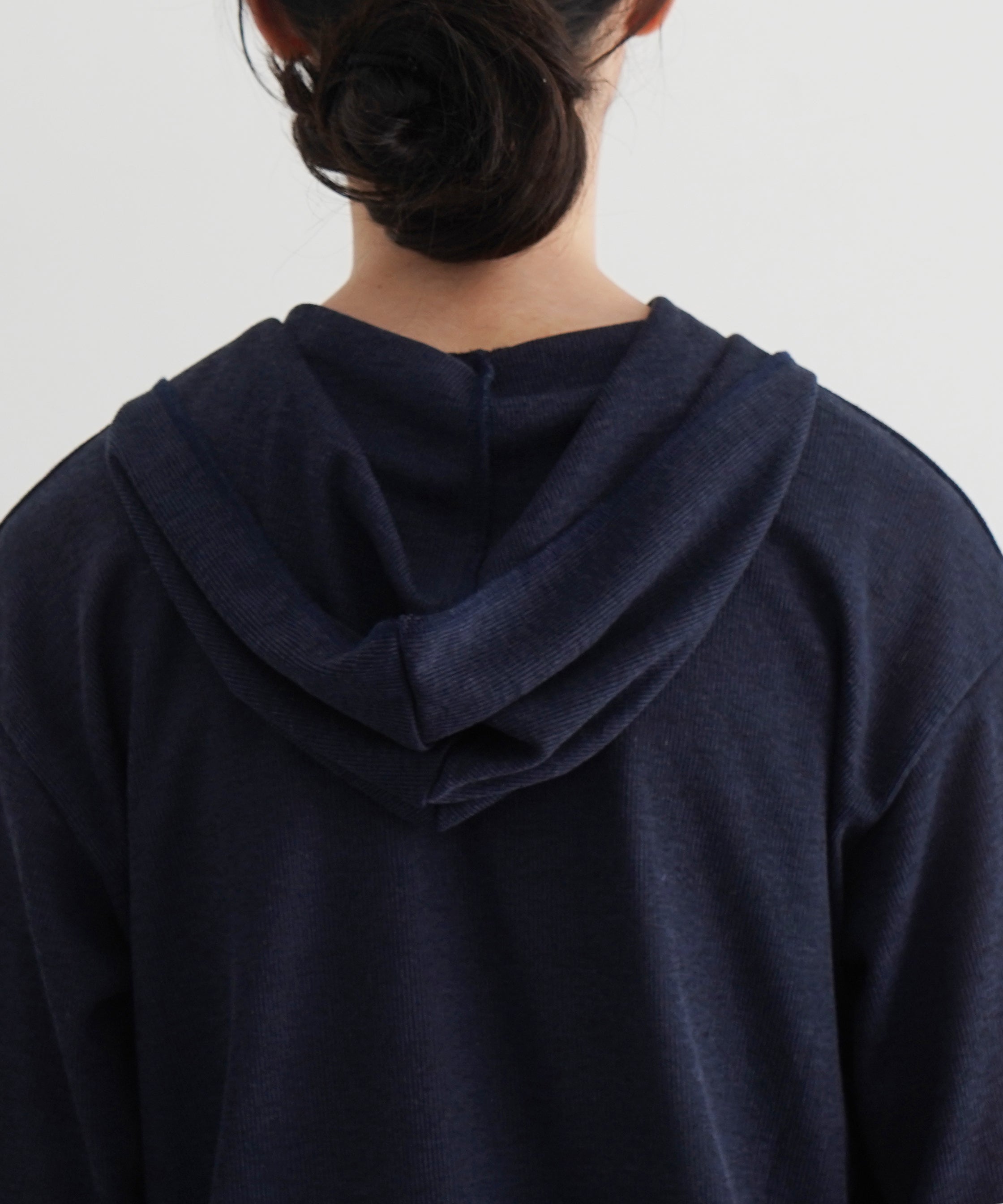 KAIKO Rib hoodie 2,3 "NAVY"