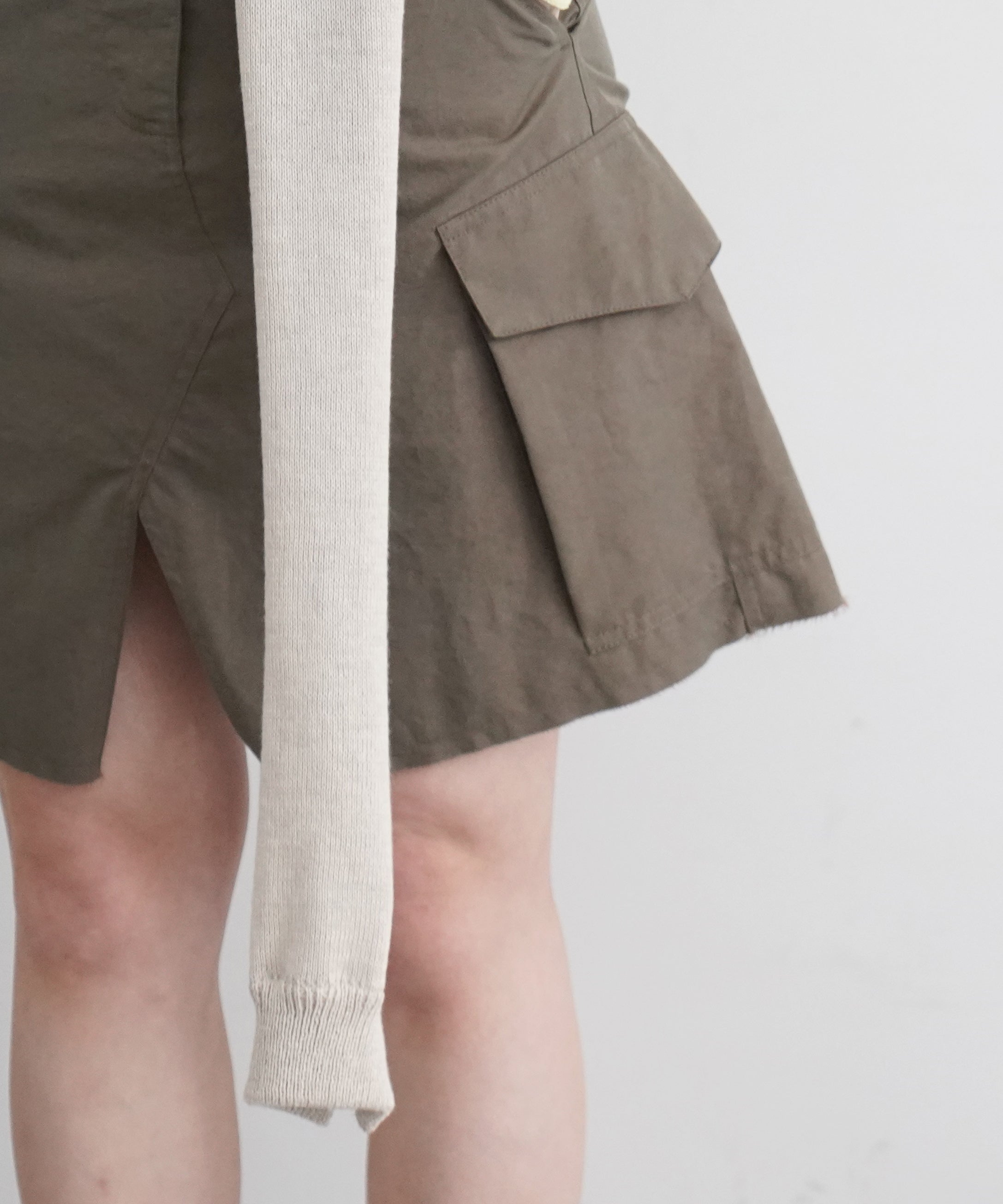 kotohayokozawa Muffler bikini knit "BEIGE"