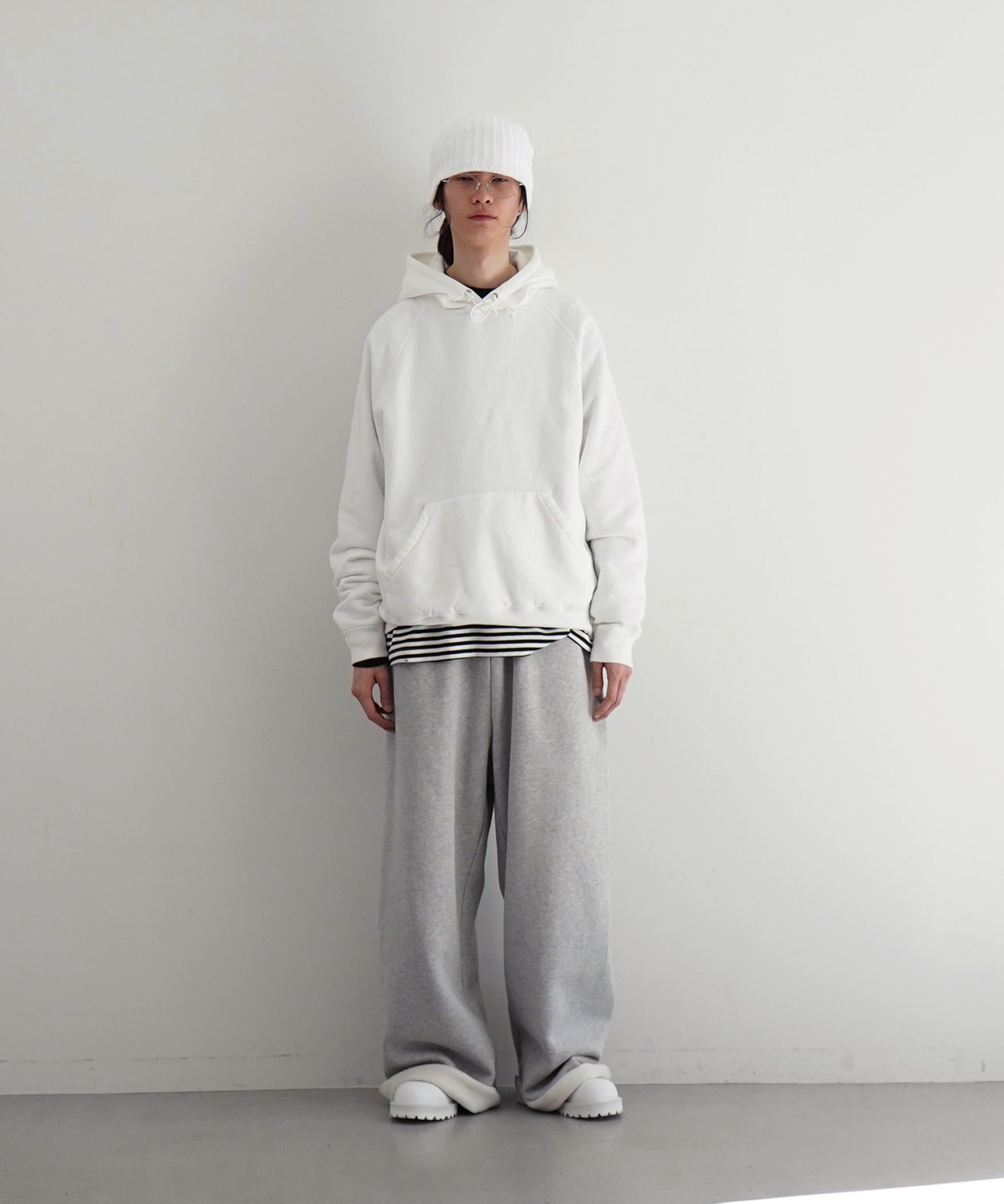 UNUSED Us2527 Sweat hoodie "WHITE"