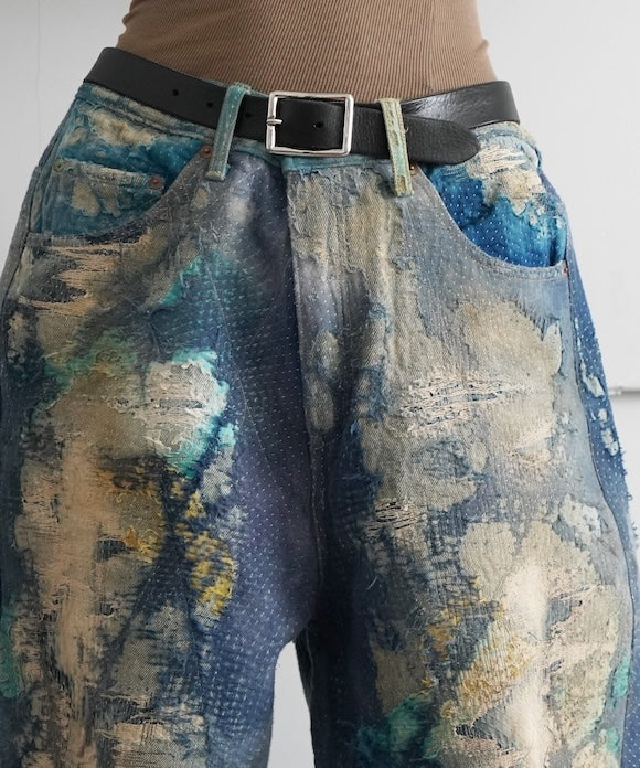lildenimjean Ldj boro jean "SASHIKO-NO.4"