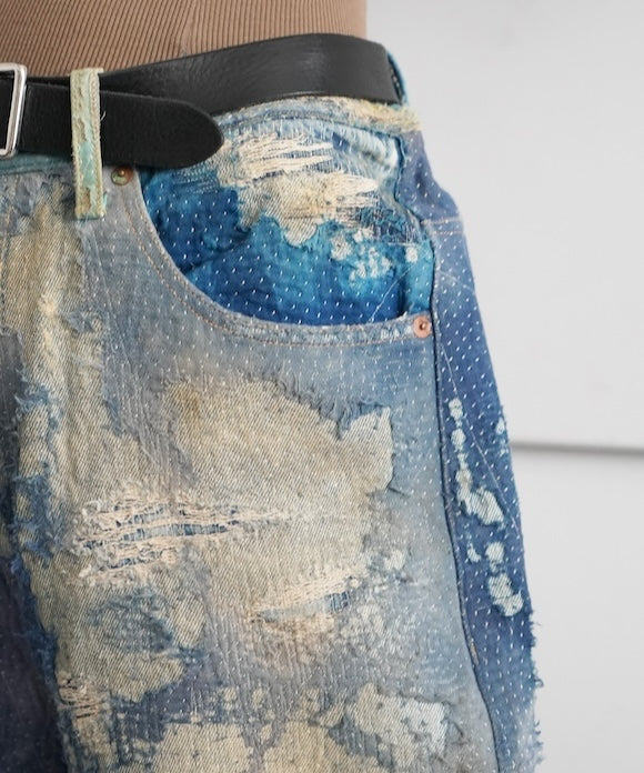lildenimjean Ldj boro jean "SASHIKO-NO.4"
