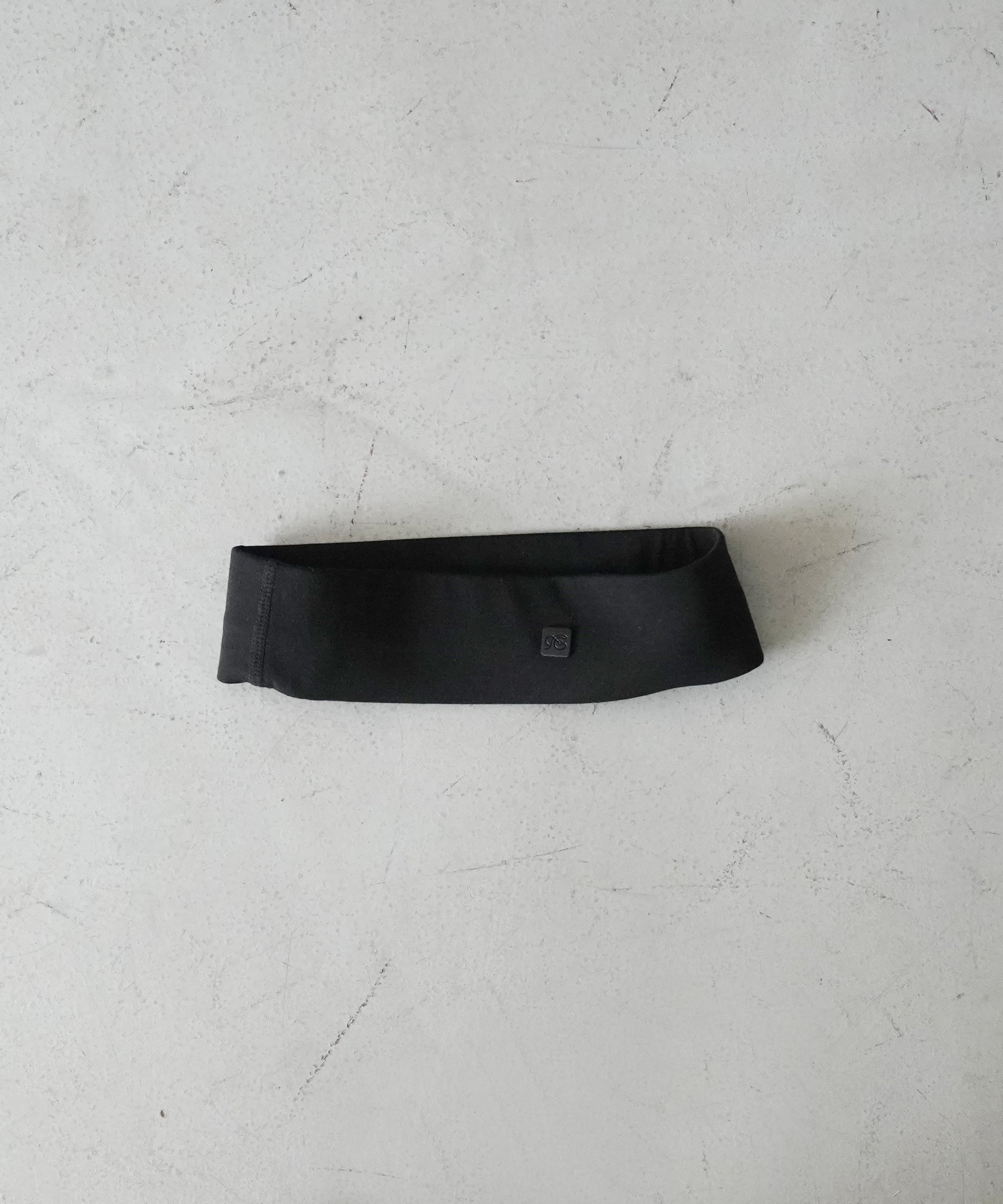 FAX COPY EXPRESS Wide casual headband "BLACK"