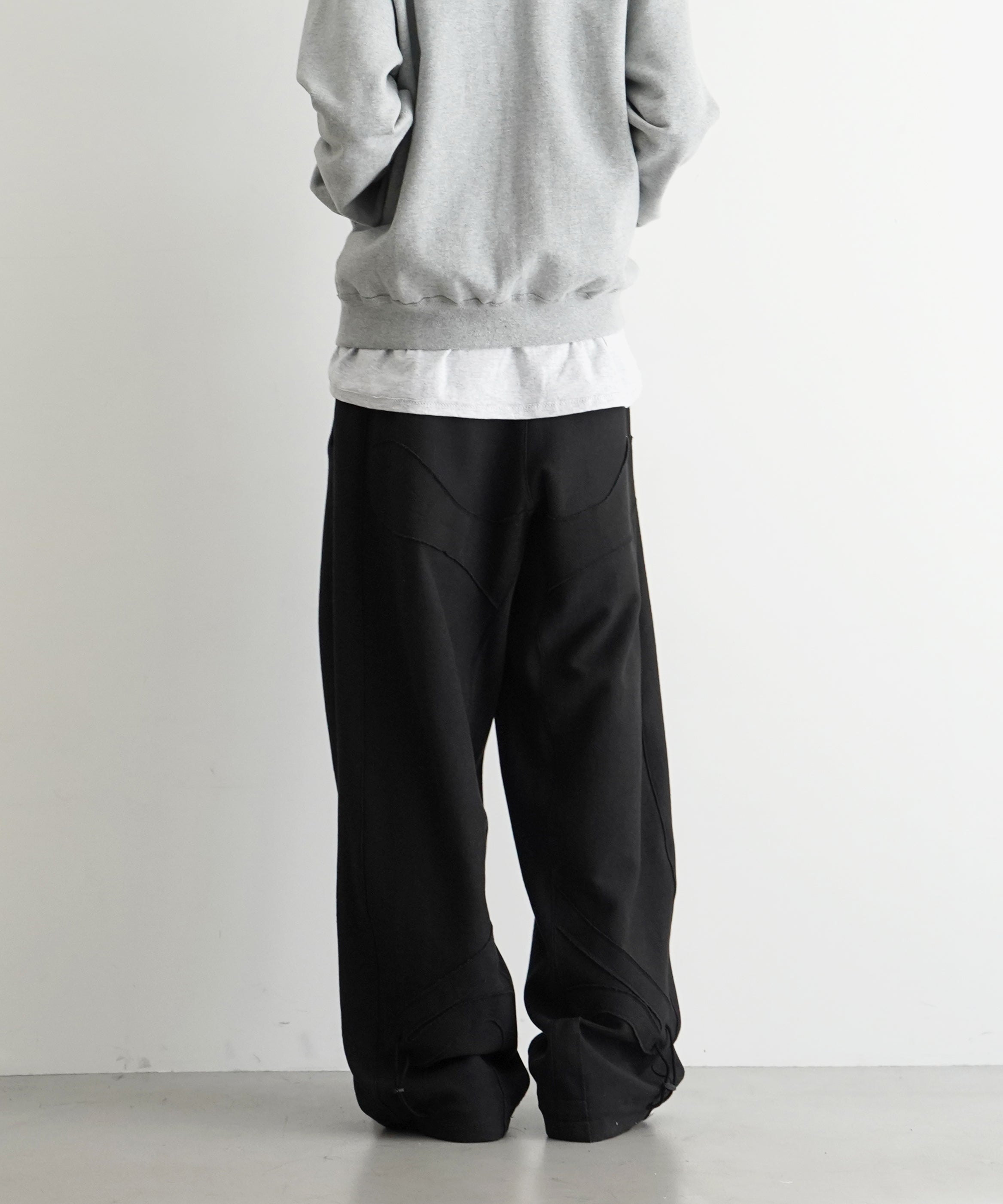 JIAN YE Orbit pants "BLACK"