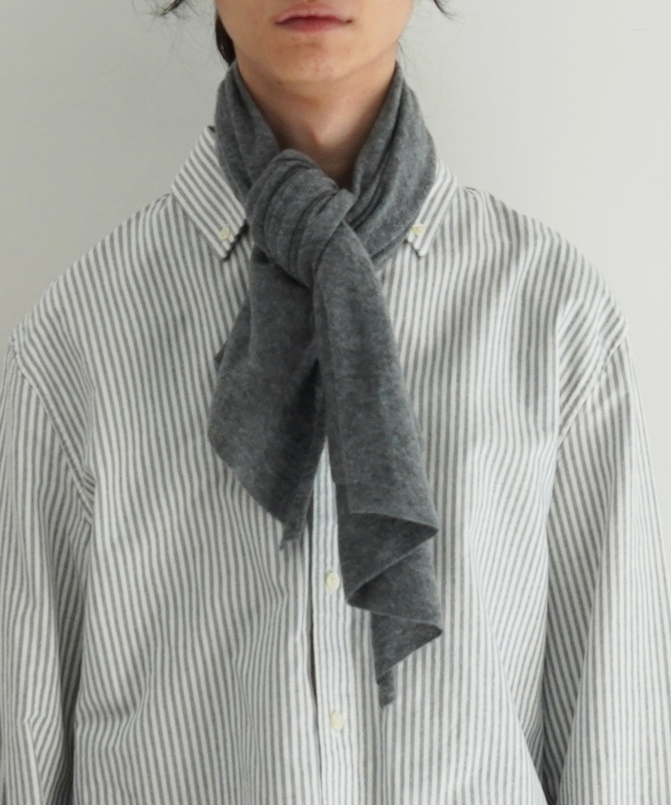 KAIKO Cashmere stole "BLUE"
