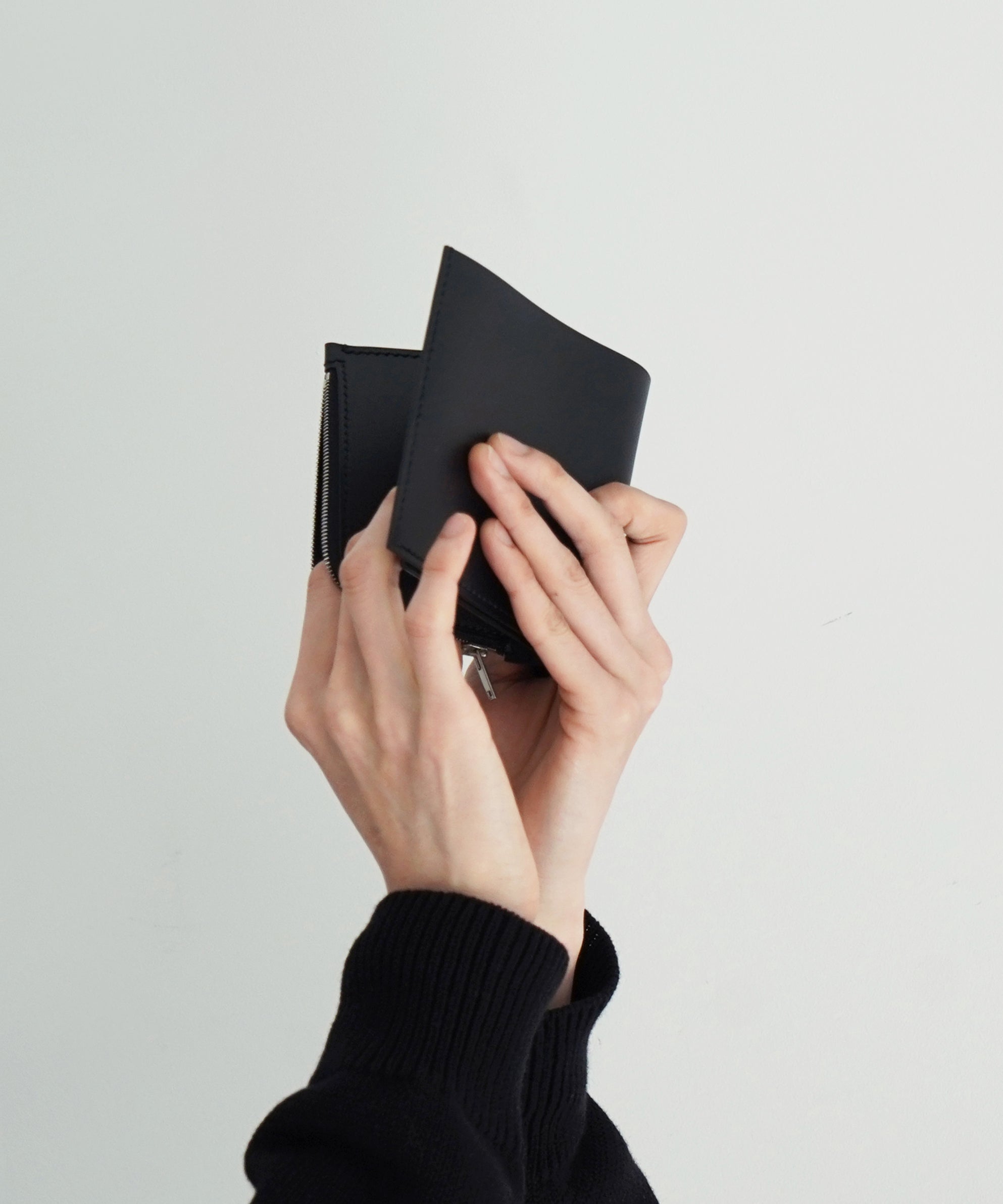 JISONオリジナルハーフウォレット / ブラック ED ROBERT JUDSON【エドロバートジャドソン】binder half wallet