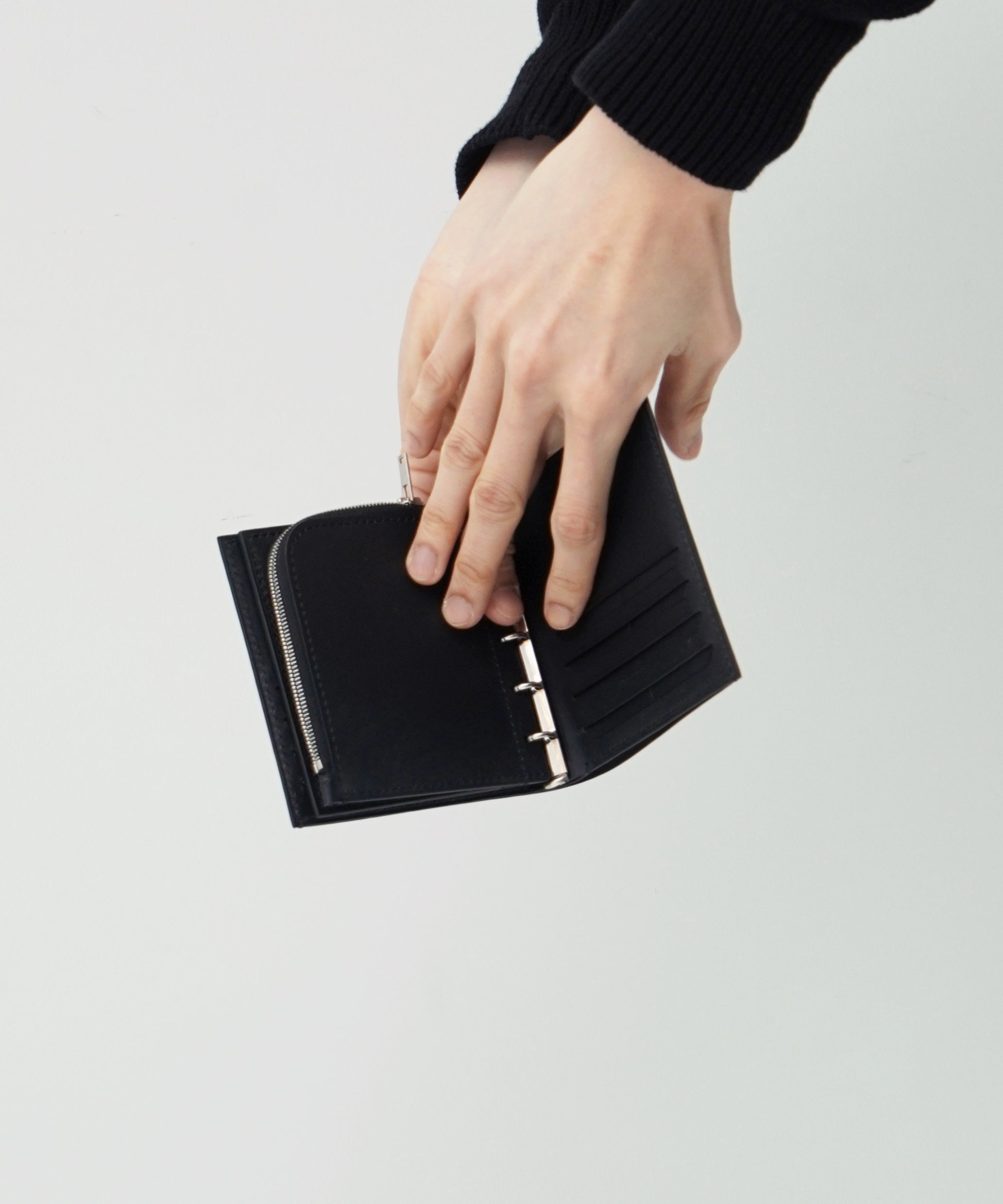ED ROBERT JUDSON Binder half wallet "BLACK"